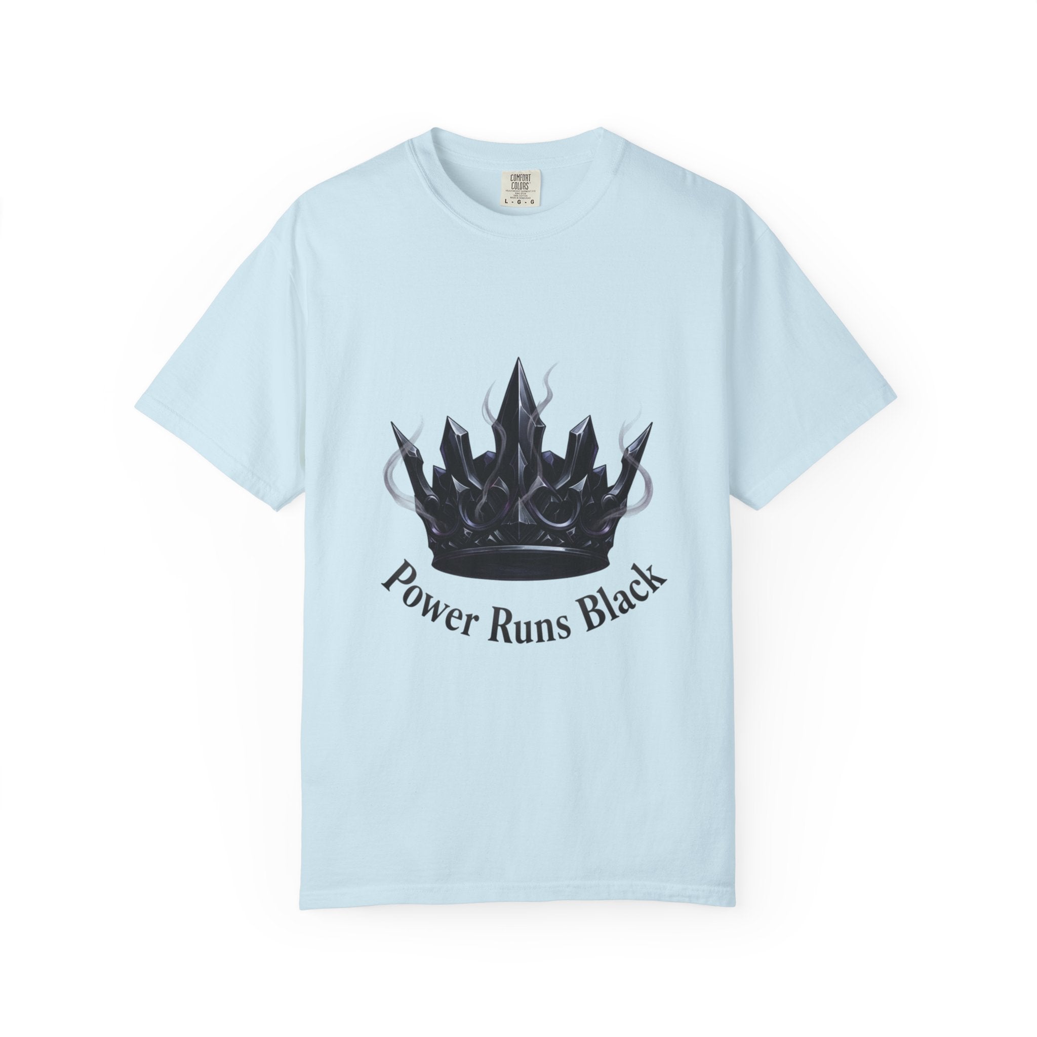 PRB Power Runs Black Crown Graphic T-Shirt by Power Runs Black