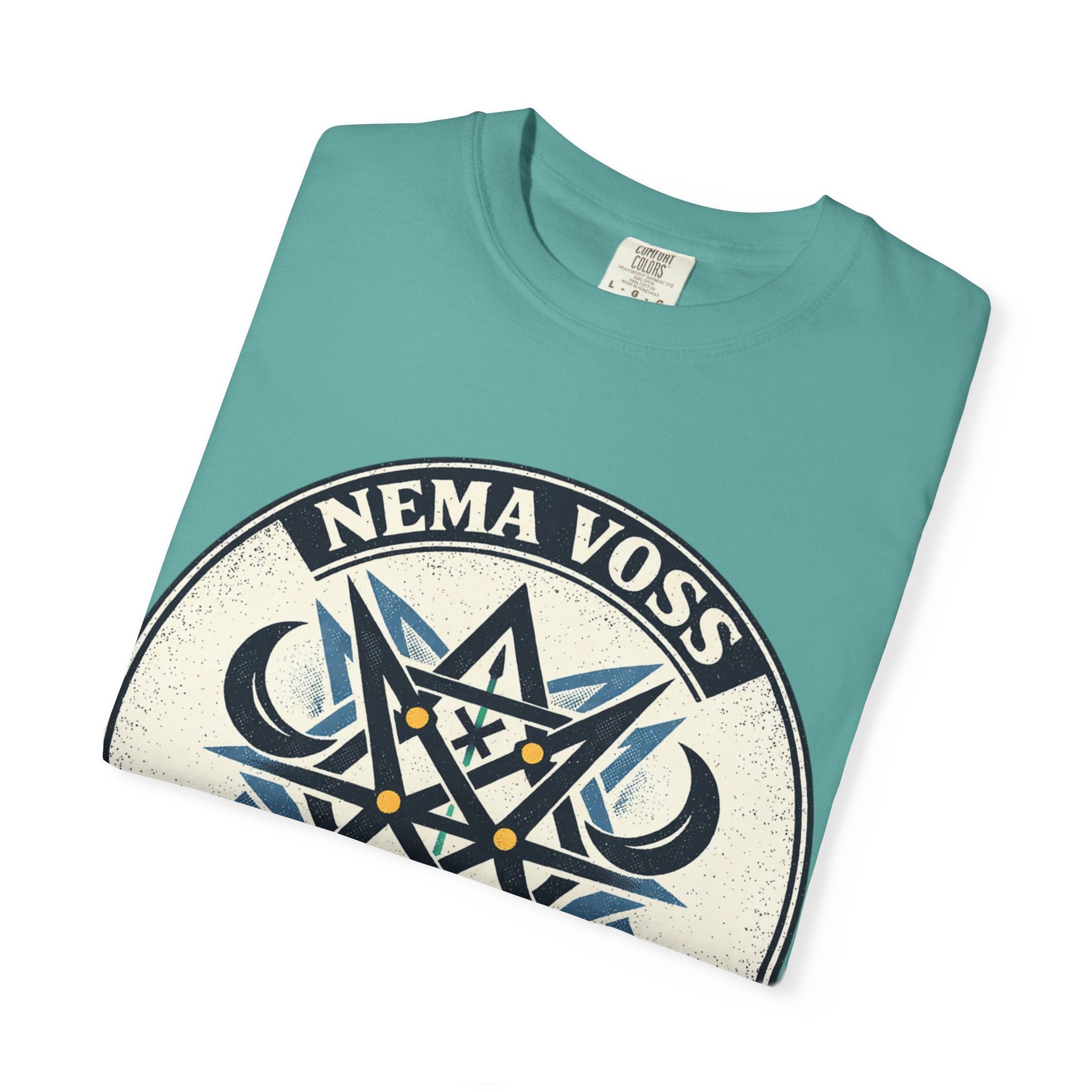 Power Runs Black PRB Nema Voss 'Doubt Splits the Pattern' Graphic T-Shirt by Power Runs Black