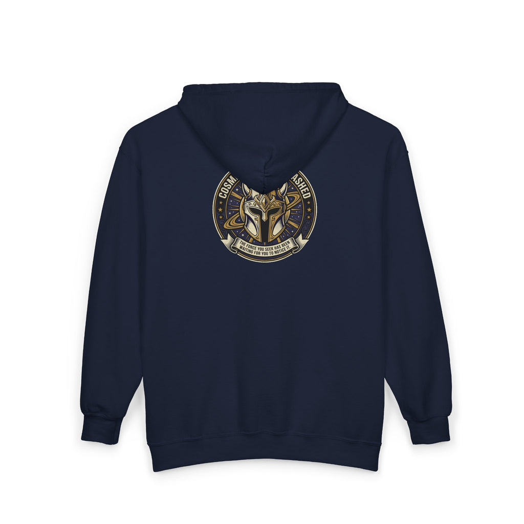 PRB Full-Zip Hoodie — Cosmic Night Unleashed Graphic by Power Runs Black