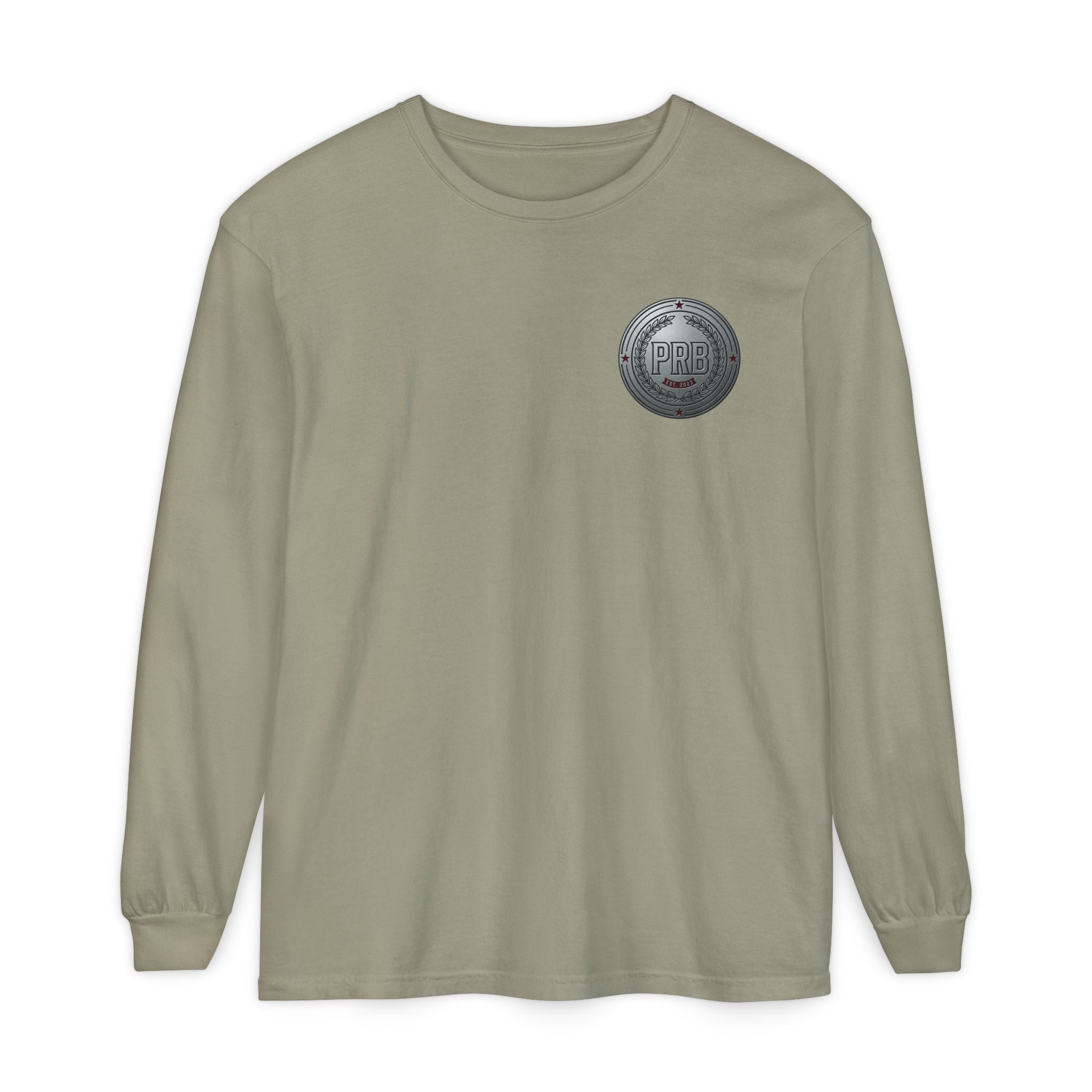 PRB The Starbound Seven graphic long sleeve shirt | cosmic superhero poster by Power Runs Black