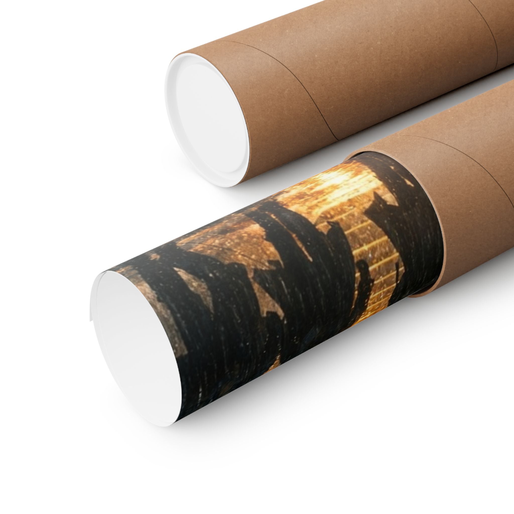 Power Runs Black PRB The Starbound Seven Matte Vertical Posters by Printify