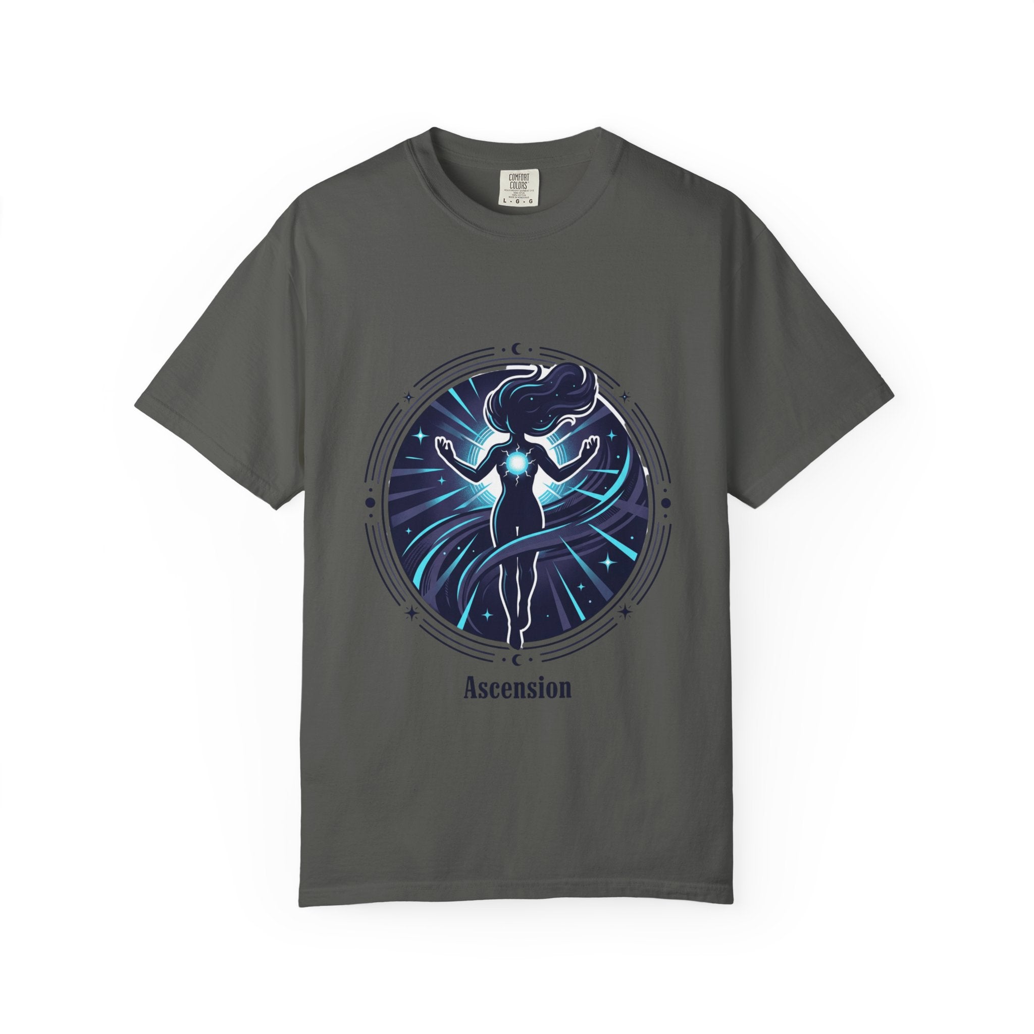 Power Runs Black PRB Ascension T-Shirt — Spiritual Energy Graphic Tee by Power Runs Black