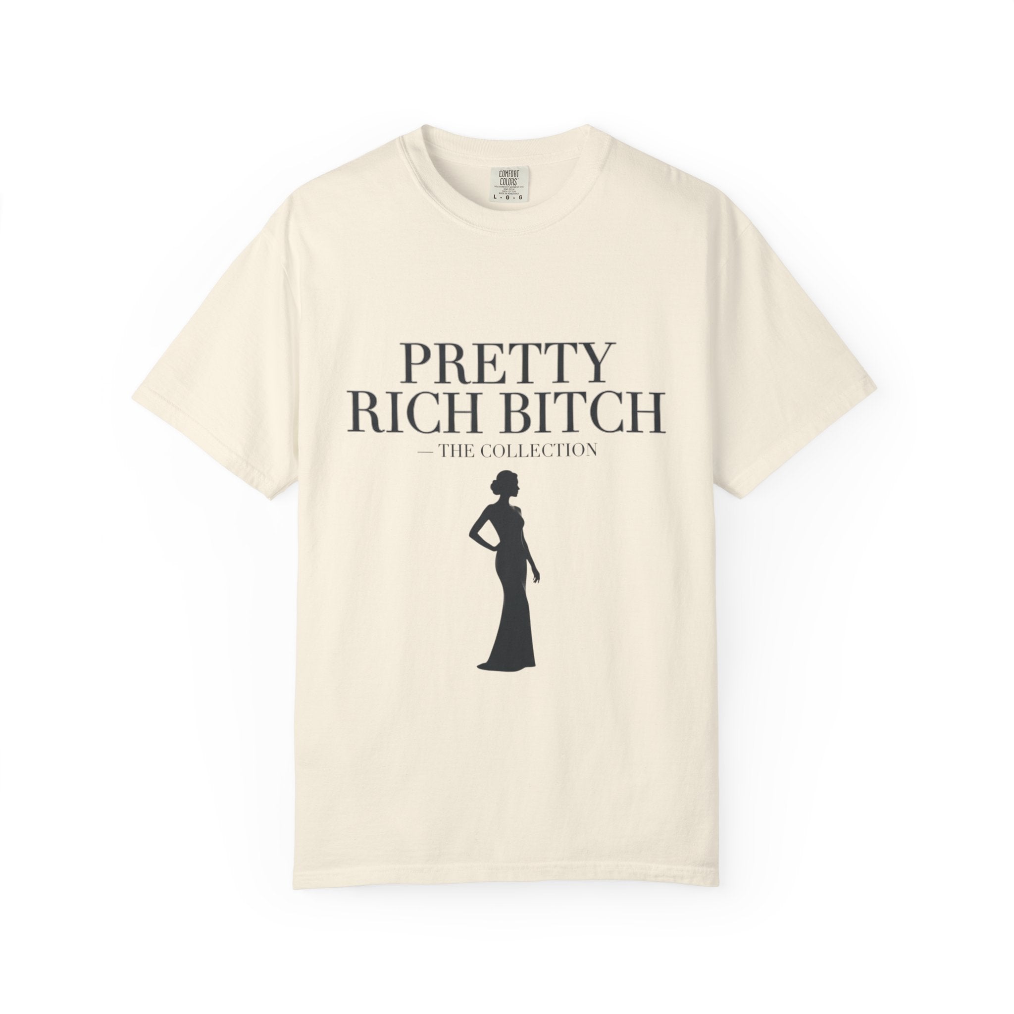 Pretty Rich Bitch The Collection by PRB Tee — Feminine Confidence Graphic T-Shirt by Power Runs Black