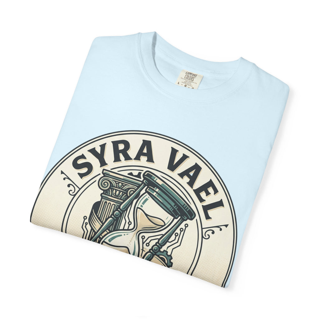 Power Runs Black PRB Syra Vael Hourglass Emblem T-Shirt by Printify