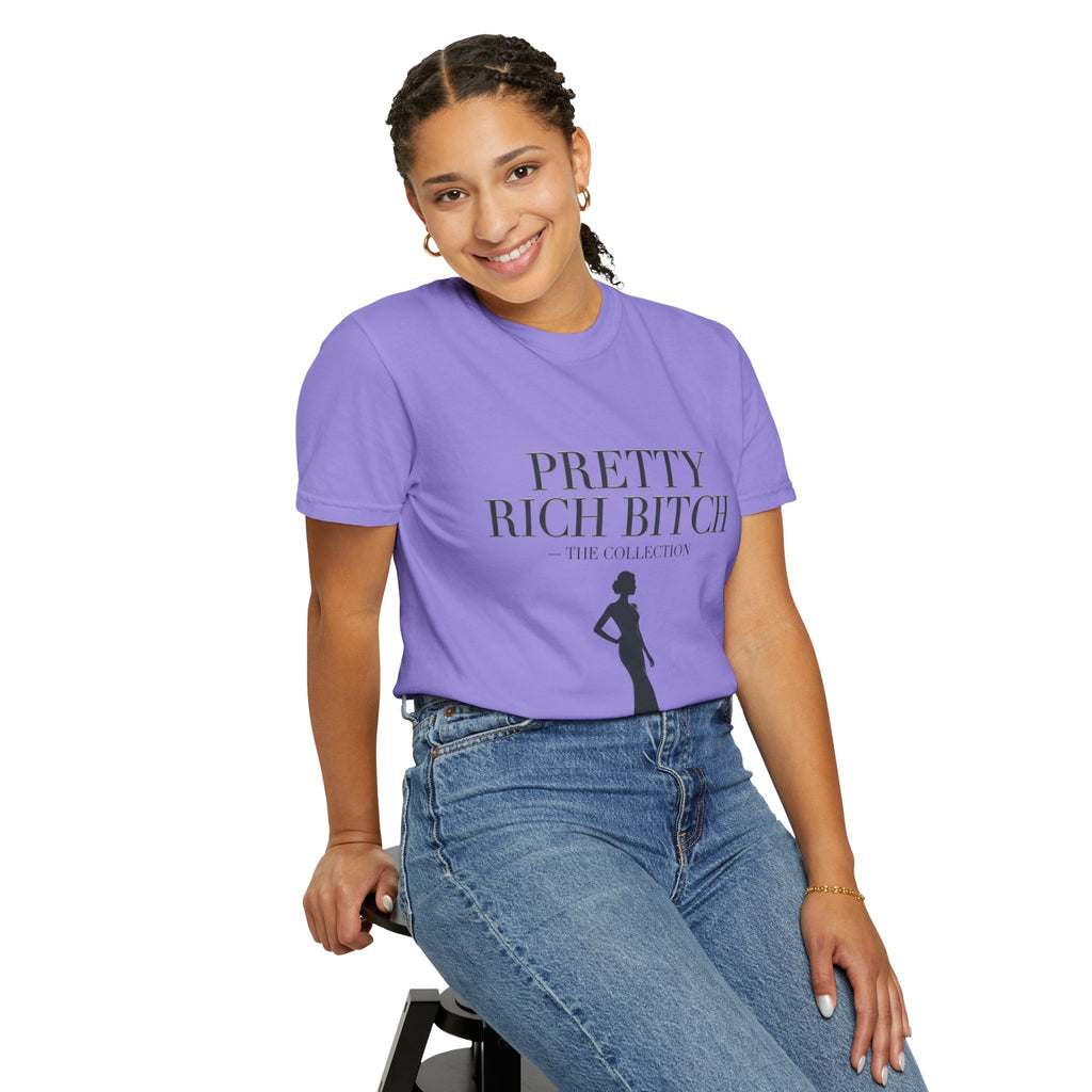Pretty Rich Bitch The Collection by PRB Tee — Feminine Confidence Graphic T-Shirt by Power Runs Black
