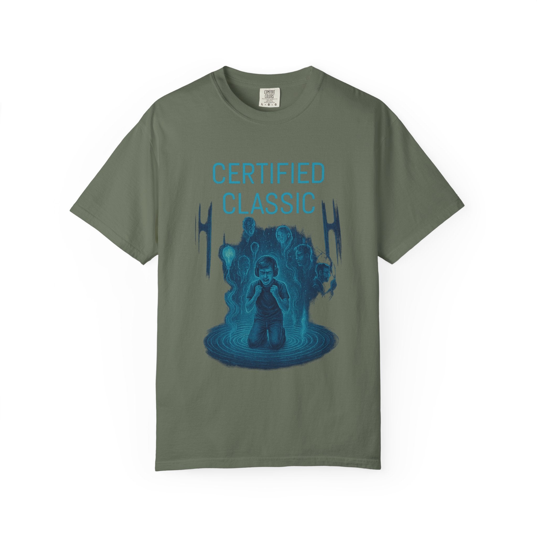 PRB Certified Classic T-Shirt – Retro Sci‑Fi Graphic Tee by Power Runs Black
