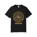 Power Runs Black PRB — Veyra Kain Geometric Sigil Tee with “Too Much Becomes Ruin” Graphic T-Shirt by Power Runs Black