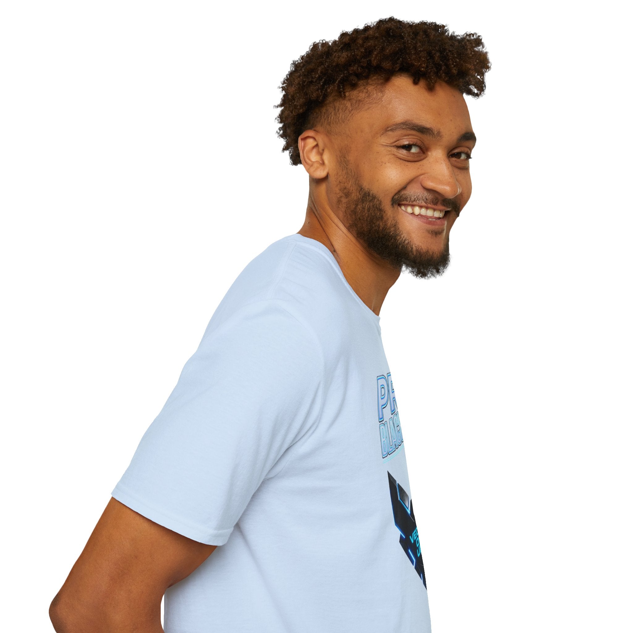 PRB Blackline Vector Ops T-Shirt by Power Runs Black