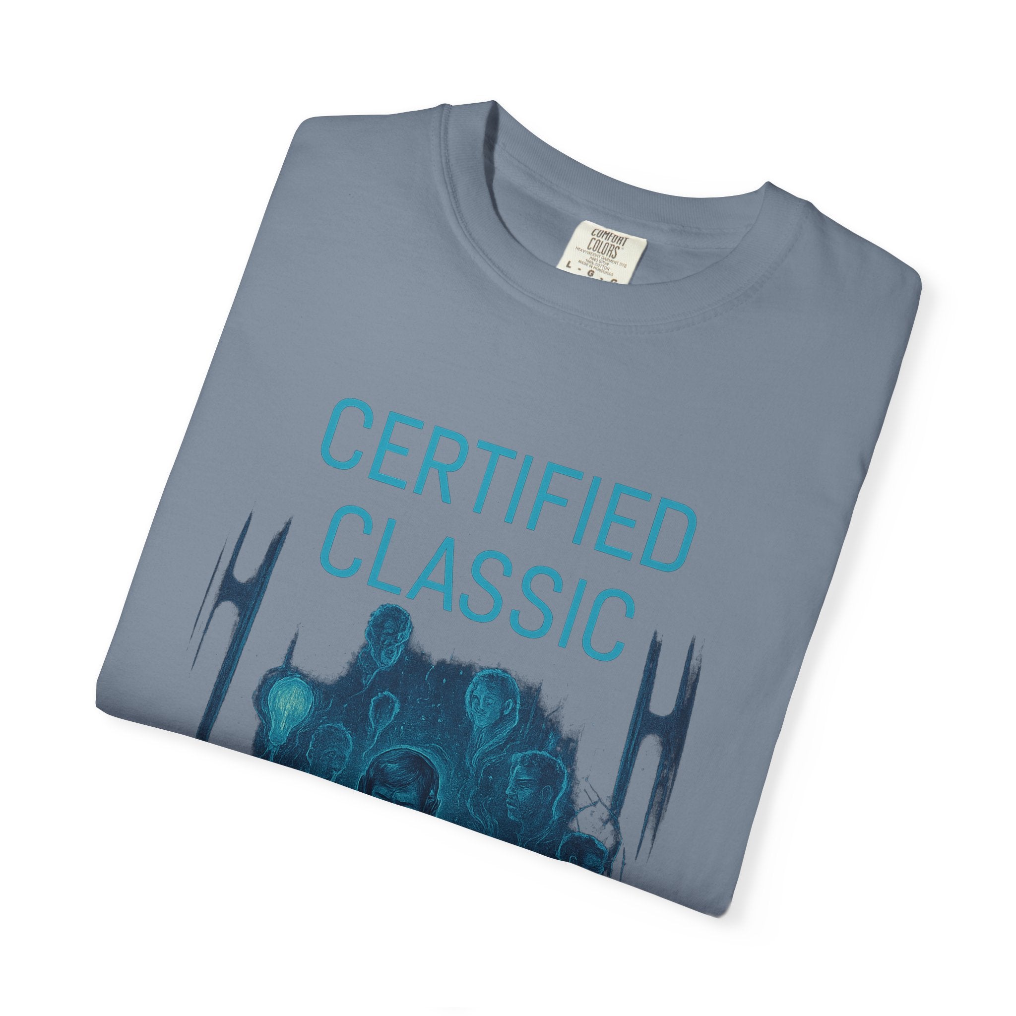 PRB Certified Classic T-Shirt – Retro Sci‑Fi Graphic Tee by Power Runs Black