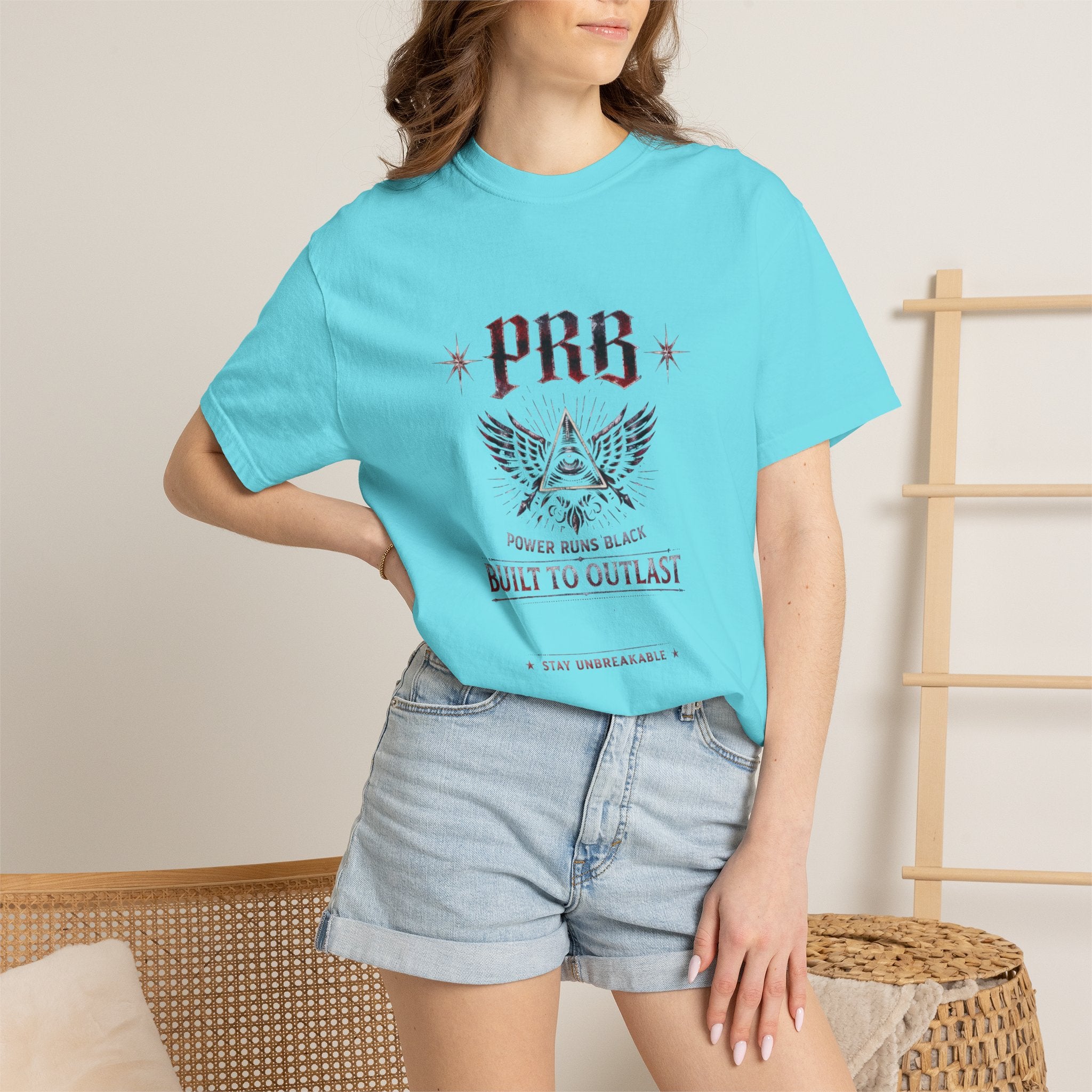 PRB Built to Outlast PRB Graphic T-Shirt by Power Runs Black