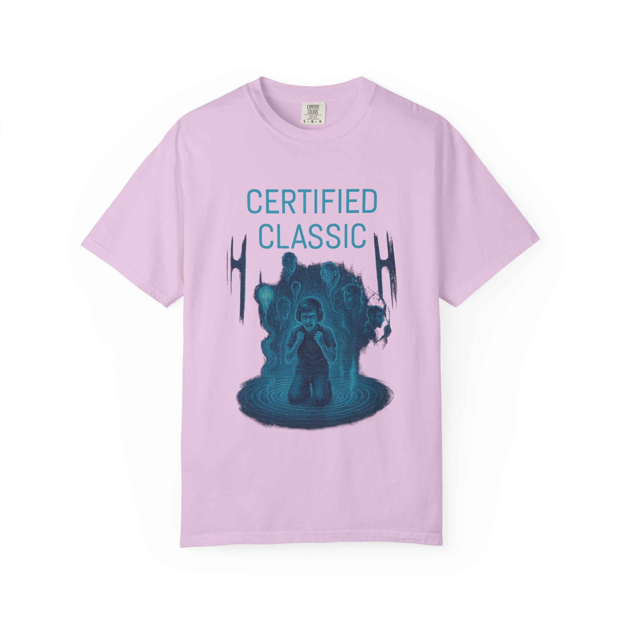 PRB Certified Classic T-Shirt – Retro Sci‑Fi Graphic Tee by Power Runs Black