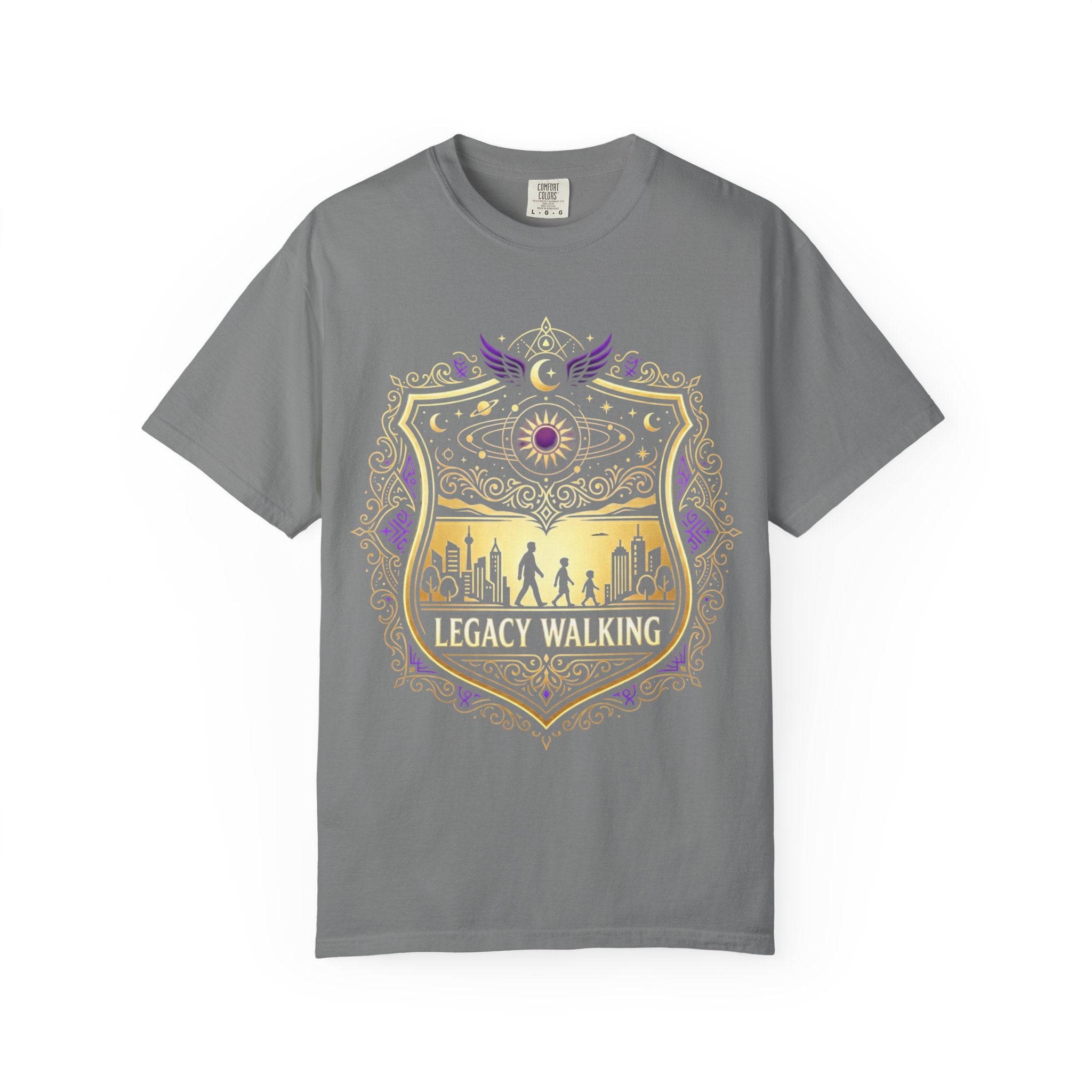 PRB Sci-Fi Adventure Graphic Tee | Futuristic Forest Print Unisex T-Shirt by Printify