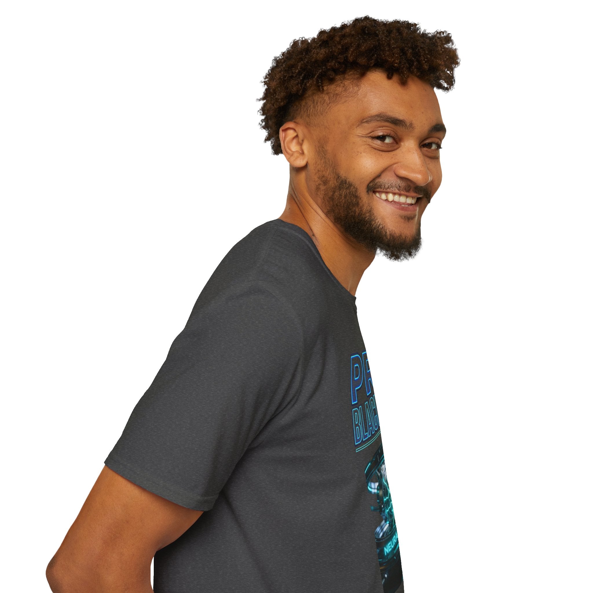 PRB Blackline Neural Prime Graphic T-Shirt by Power Runs Black
