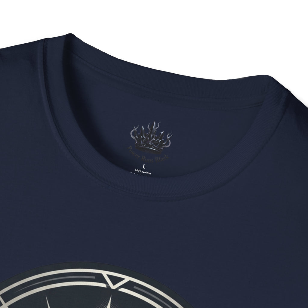 Power Runs Black PRB Crown Variant Graphic T-Shirt — The Crown Variant Emblem by Printify