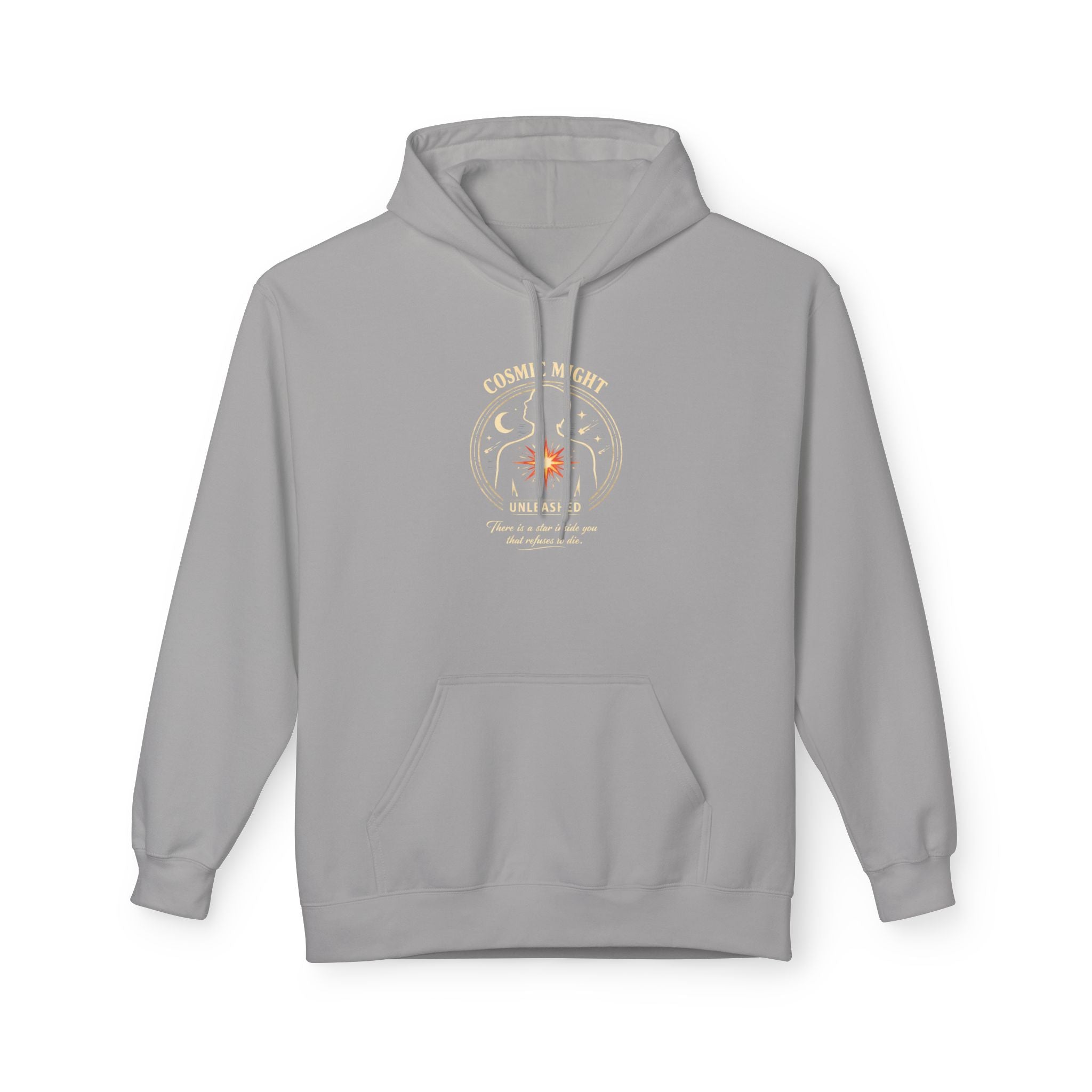 PRB Starforged Flex Cosmic Might Unleashed Hoodie — Unleashed Starburst Graphic Pullover by Power Runs Black