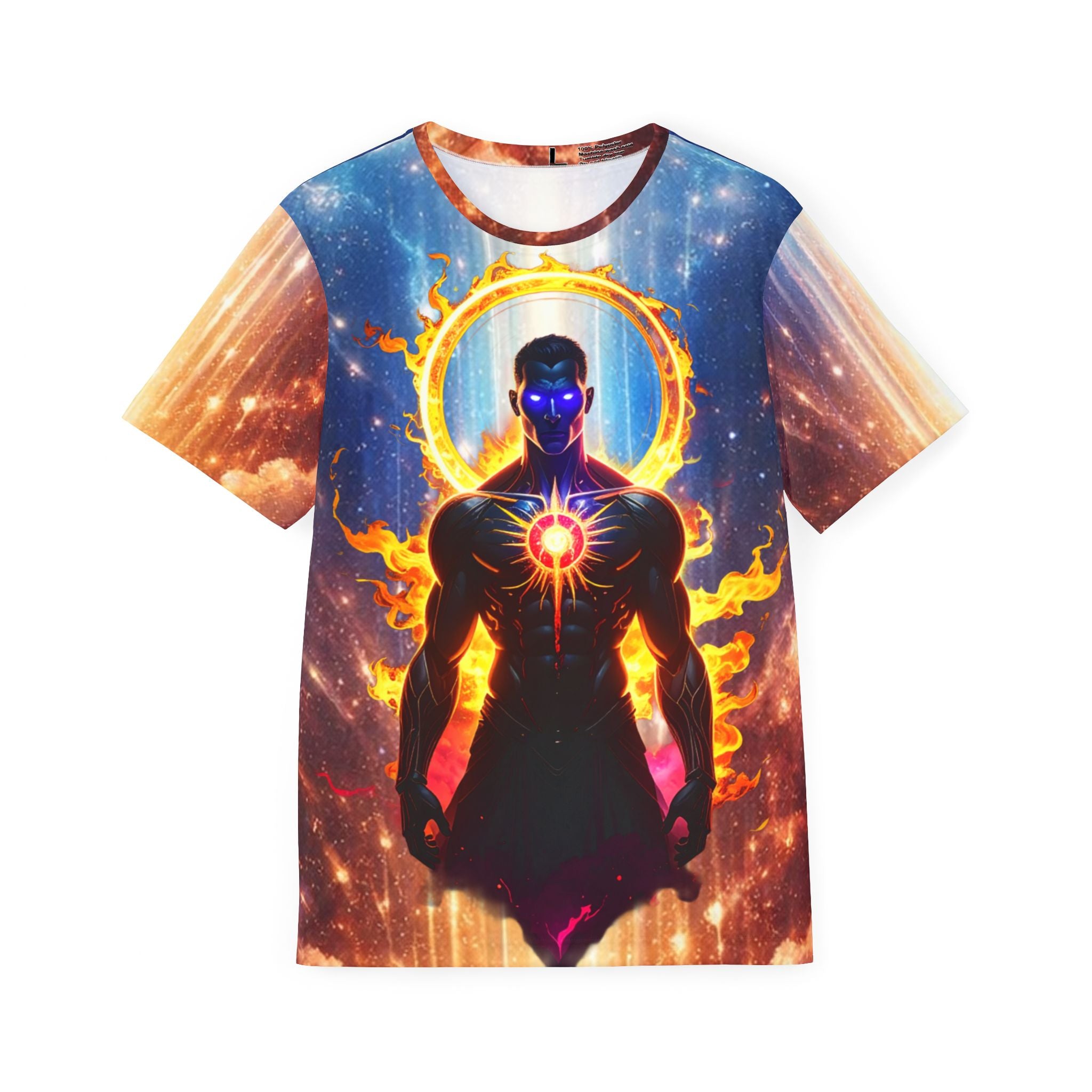 PRB Spiritual Energy Jersey — Mystic Meditating Warrior All-Over Print by Power Runs Black
