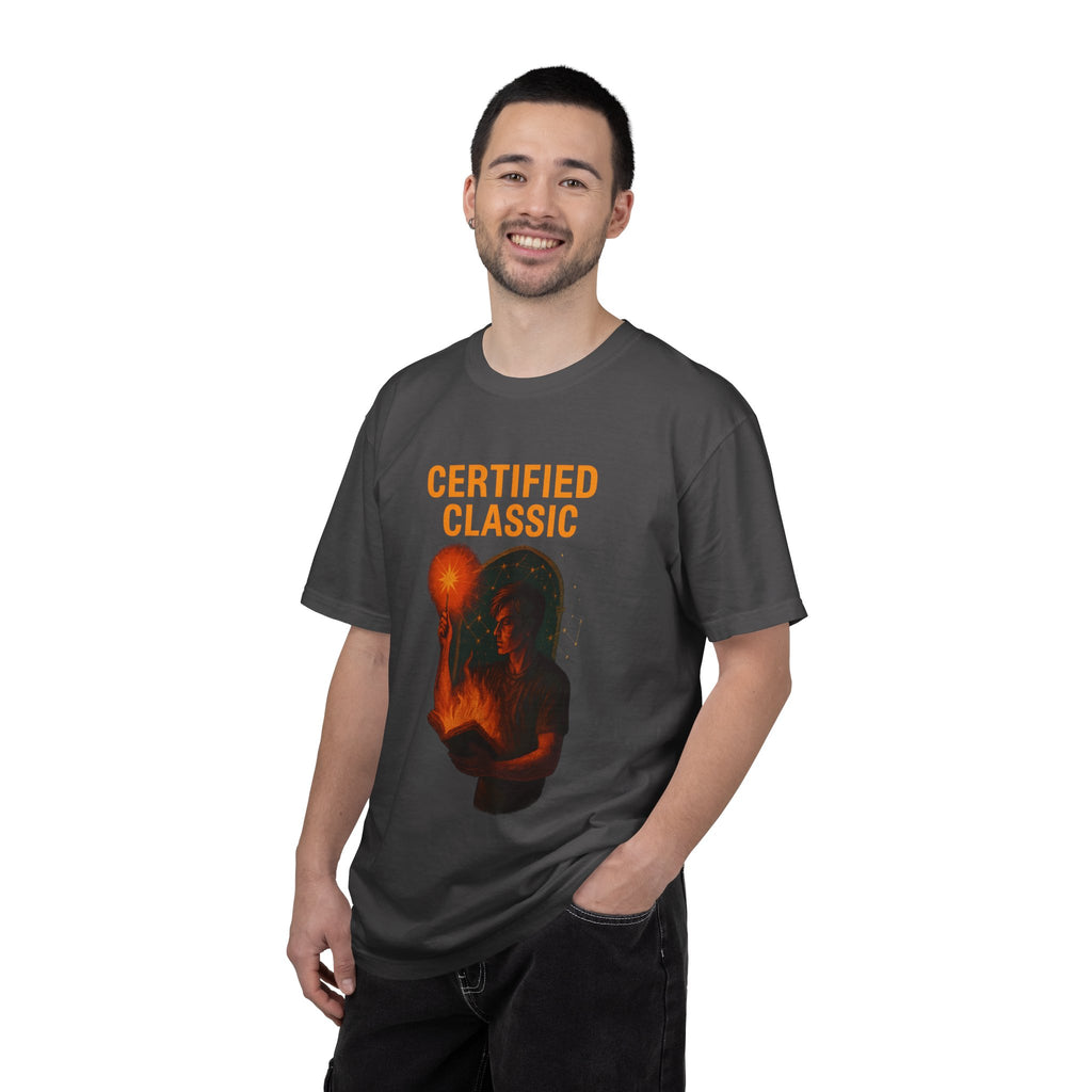 PRB Certified Classic head silhouette holding light bulb T-shirt | vintage inspired graphic tee by Power Runs Black