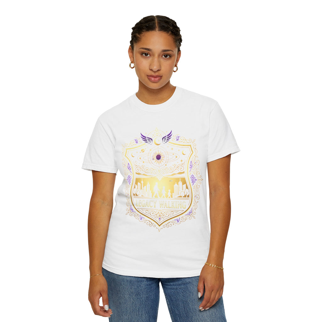 PRB Sci-Fi Adventure Graphic Tee | Futuristic Forest Print Unisex T-Shirt by Printify
