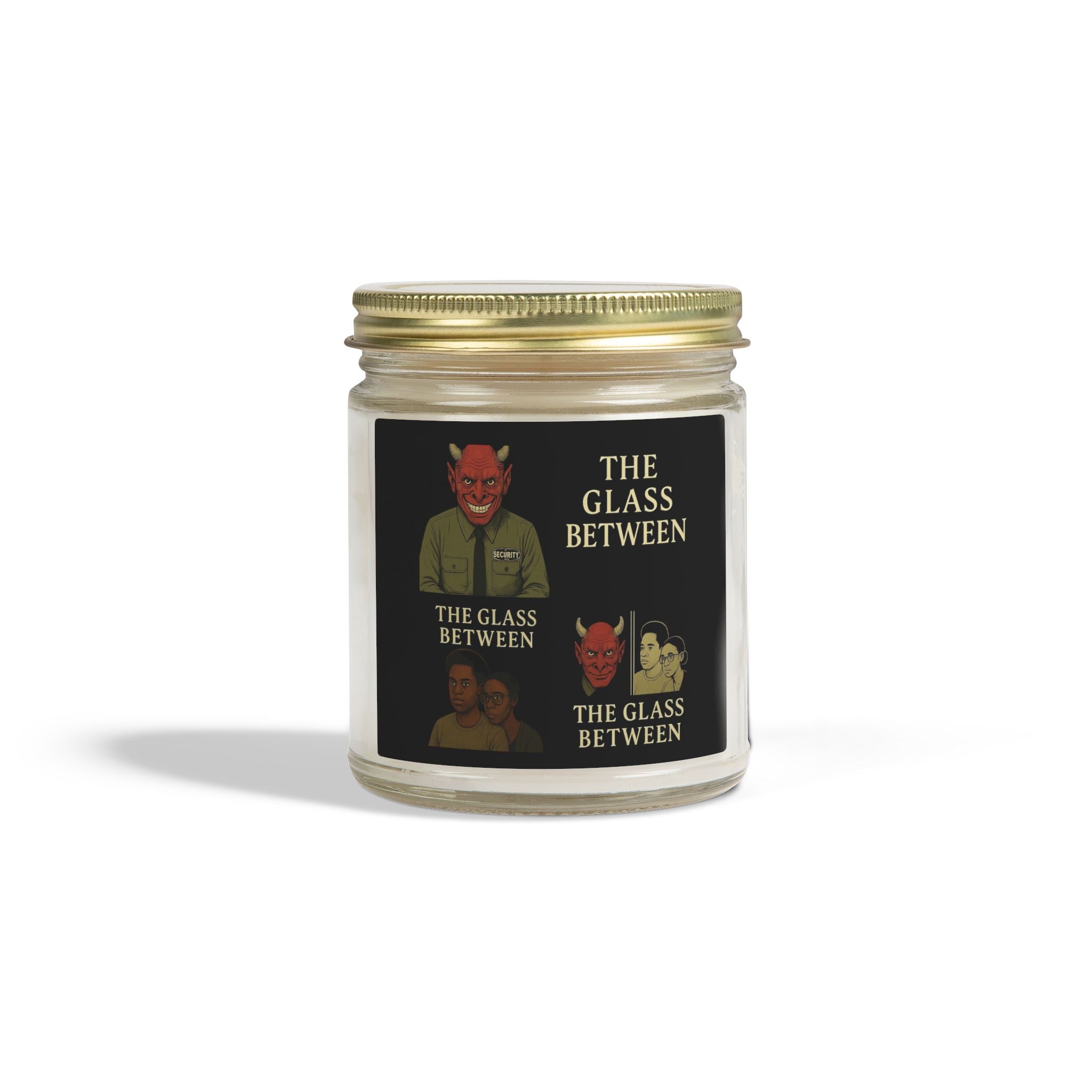 PRB The Glass Between Scented Candle — Coconut Apricot Wax (4oz/9oz) by Power Runs Black