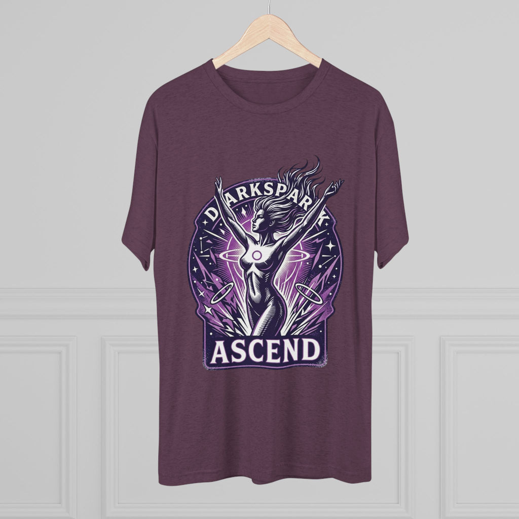 Power Runs Black PRB Ascend Space Goddess Tee — "Parkspark Ascend" Retro Sci‑Fi Graphic T-Shirt by Power Runs Black