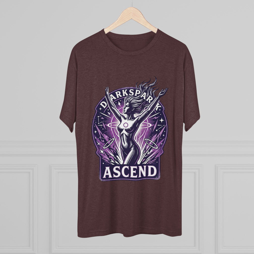Power Runs Black PRB Ascend Space Goddess Tee — "Parkspark Ascend" Retro Sci‑Fi Graphic T-Shirt by Power Runs Black