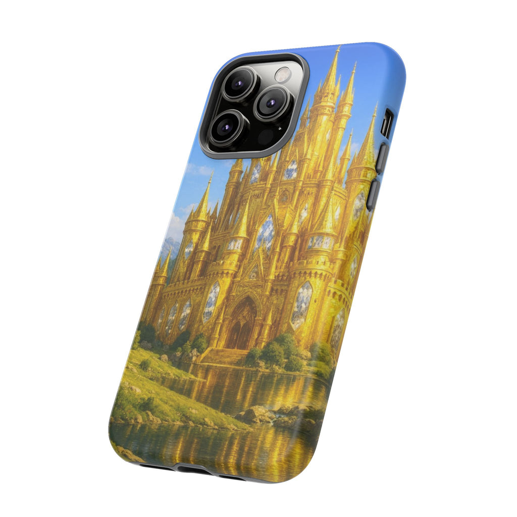 PRB Golden Castle iPhone Case | Fantasy Palace Phone Case by Printify