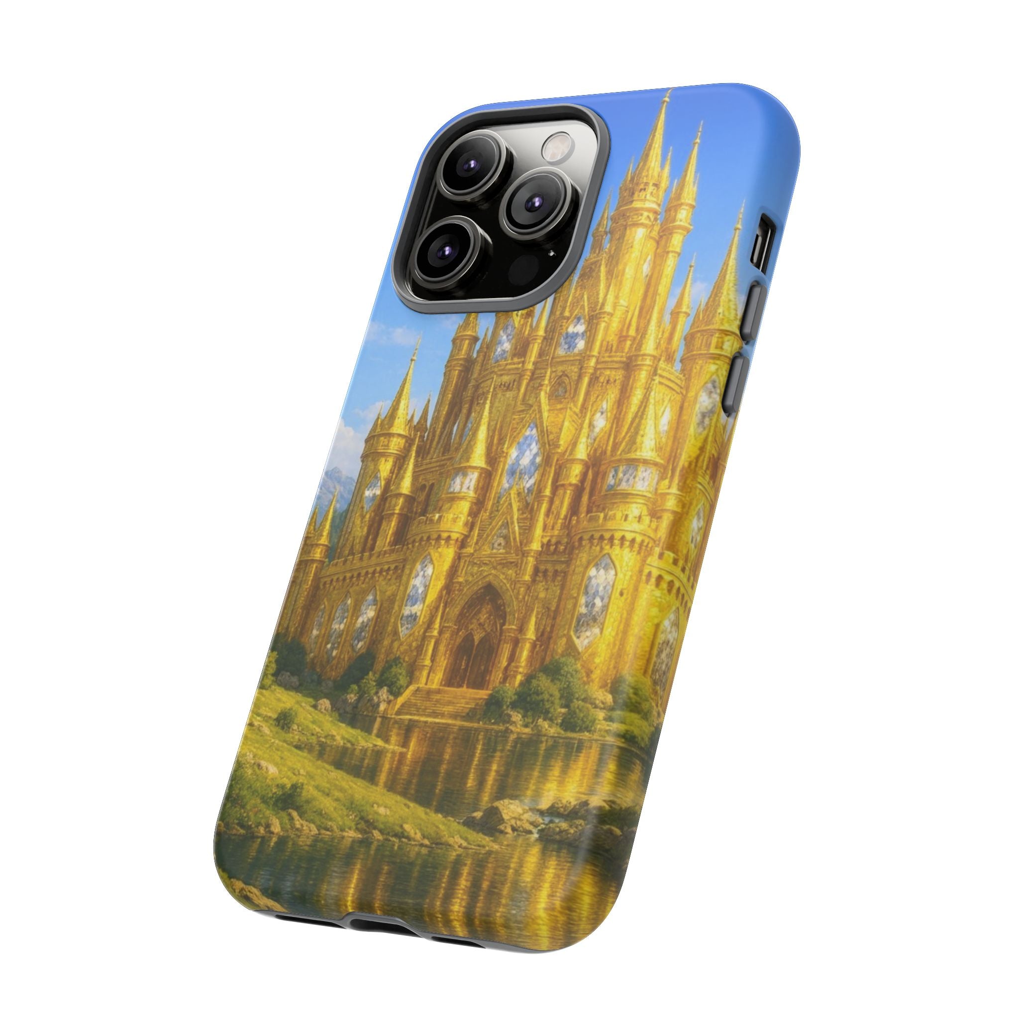 PRB Golden Castle iPhone Case | Fantasy Palace Phone Case by Printify