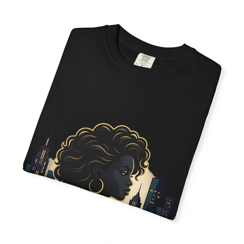 Pretty Rich Bitch The Collection by PRB Urban Goddess Noir T-Shirt — "Urban Goddess Noir" Graphic Tee by Power Runs Black