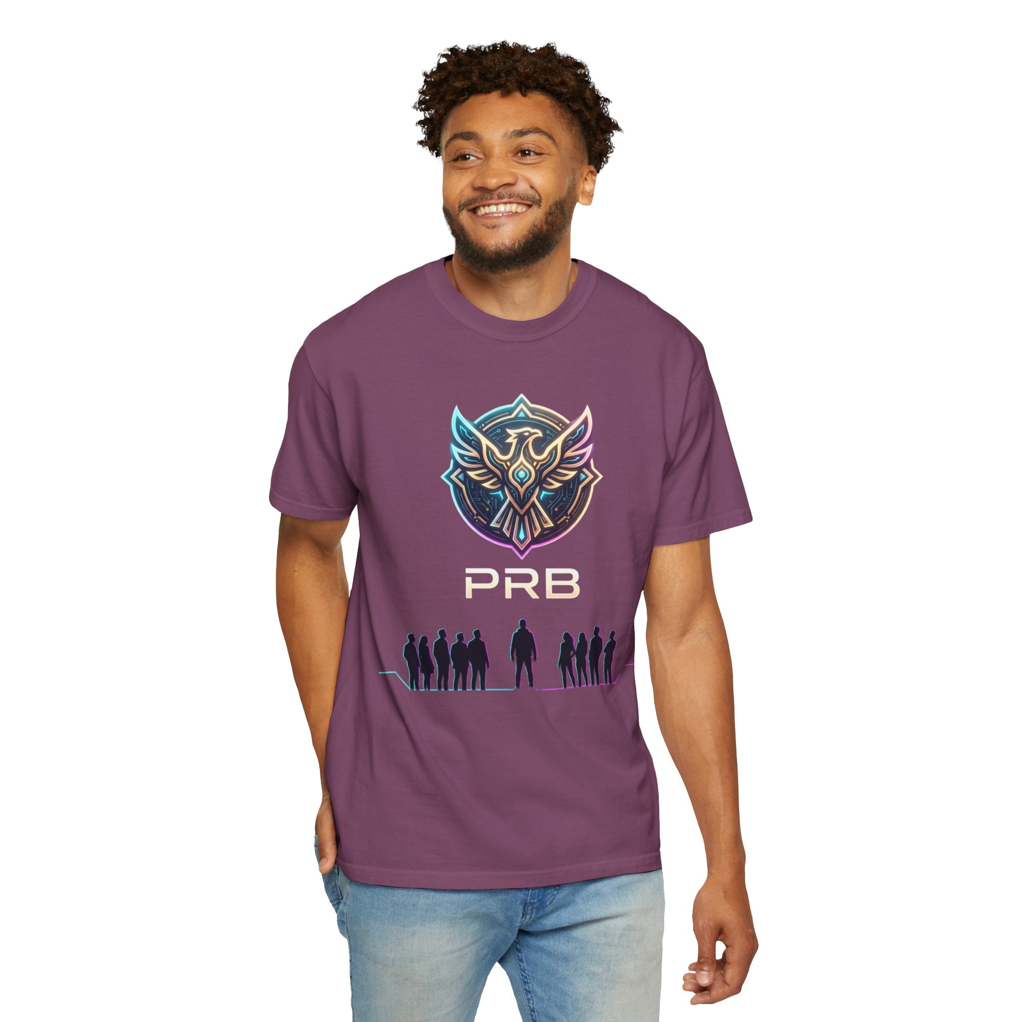 PRB Valorant Team Silhouette T-Shirt | Esports Gaming Graphic Tee by Printify