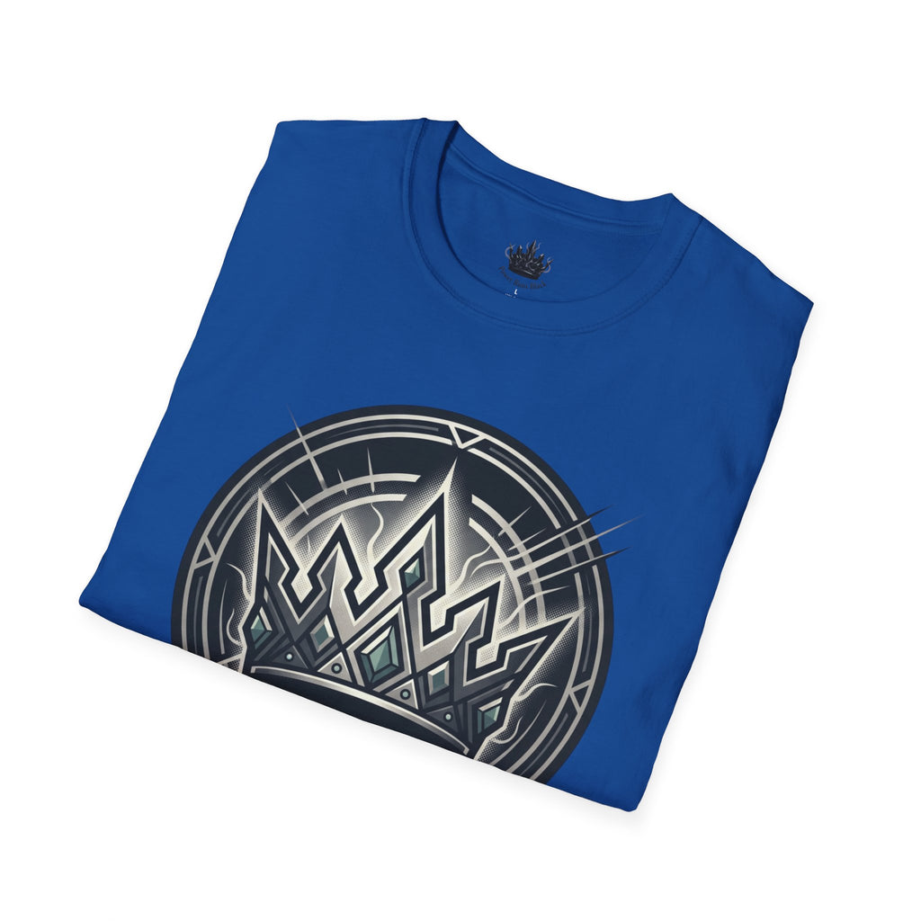 Power Runs Black PRB Crown Variant Graphic T-Shirt — The Crown Variant Emblem by Printify