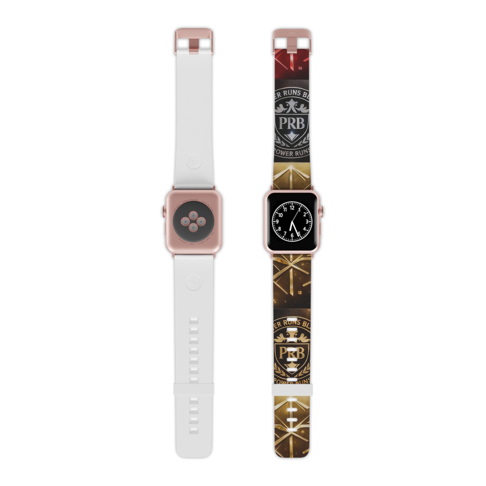 Power Runs Black PRB Band — Decorative Apple Watch Band by Power Runs Black