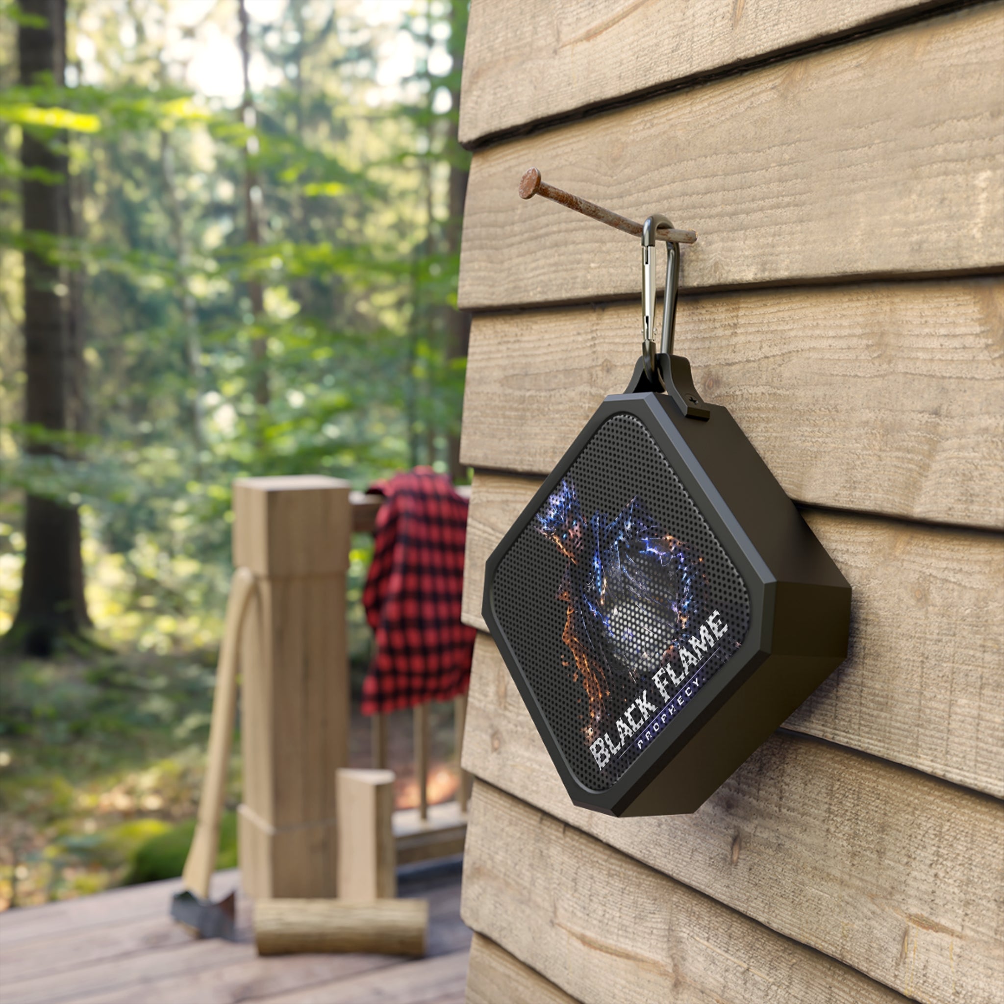 Power Runs Black PRB Blackline Tech Blackwater Outdoor Bluetooth Speaker by Power Runs Black