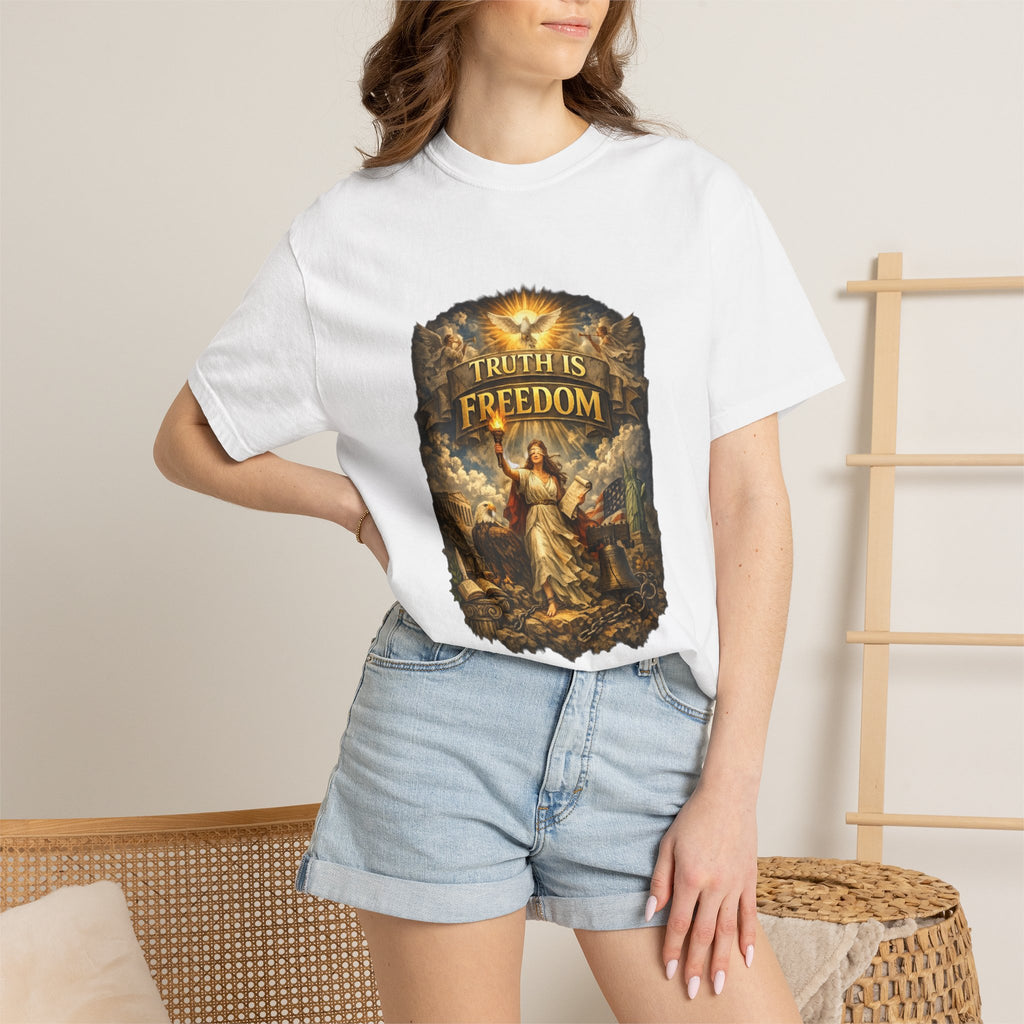 PRB Truth Is Freedom Graphic T-Shirt by Printify