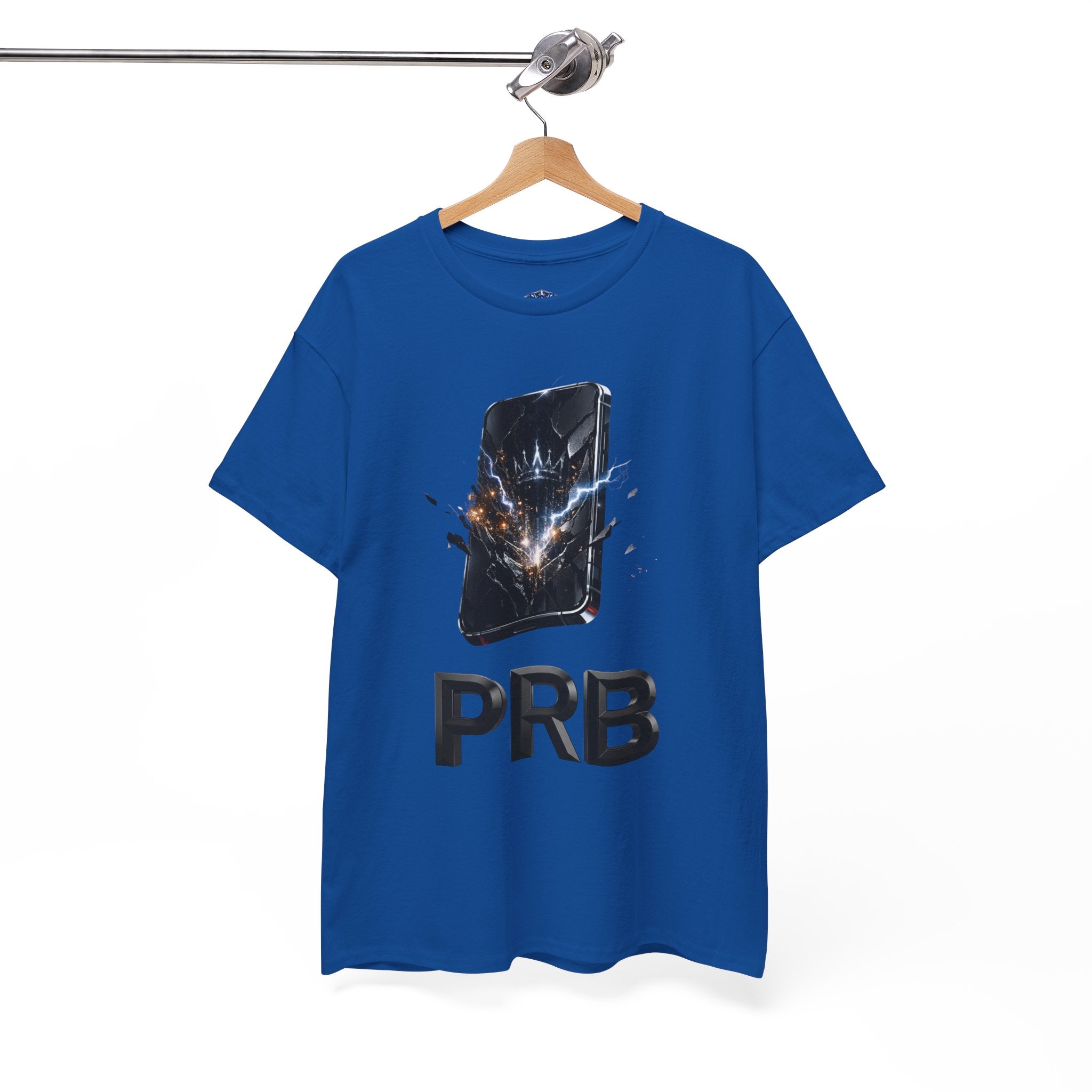 PRB Phone Smash Graphic Tee by Printify