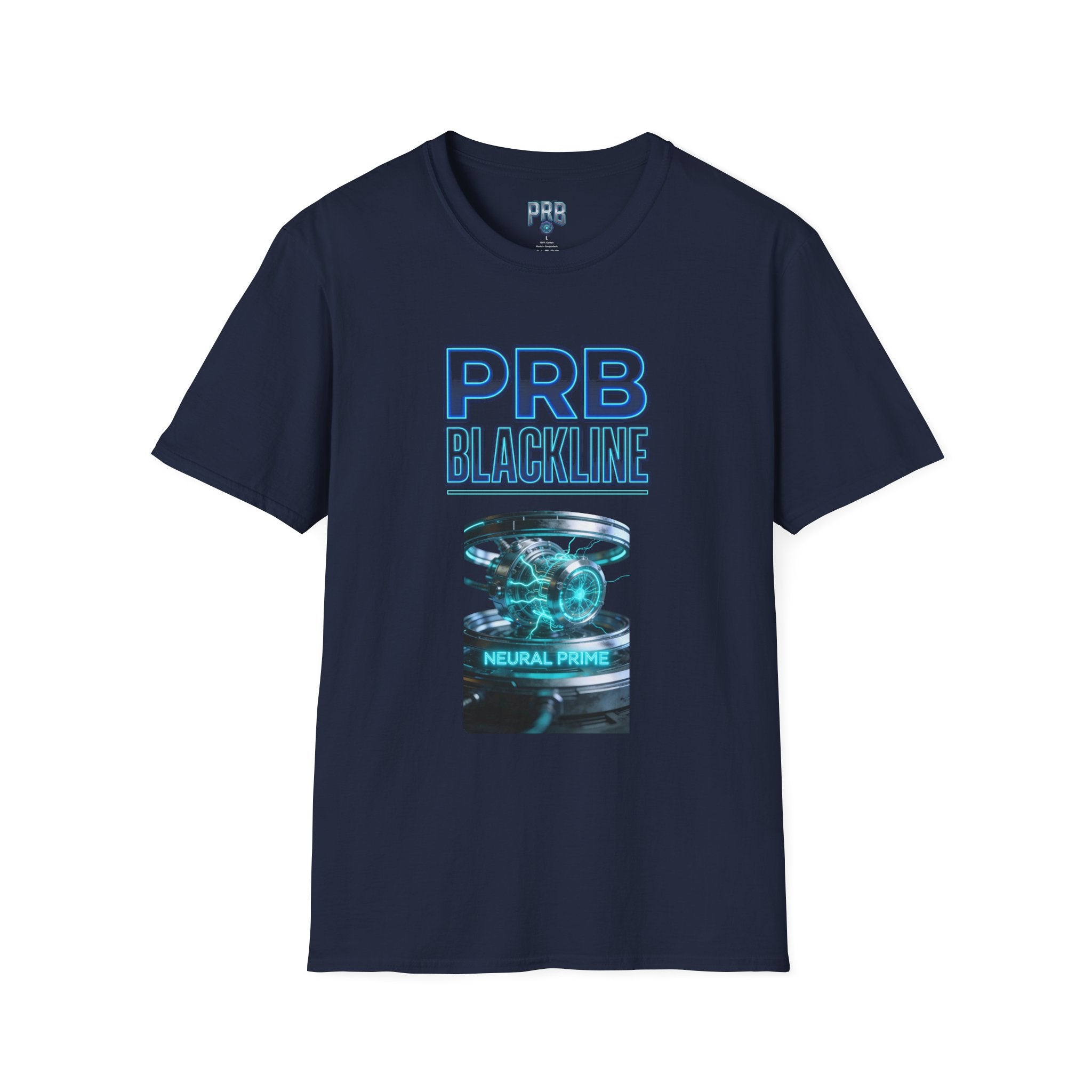 PRB Blackline Neural Prime Graphic T-Shirt by Power Runs Black
