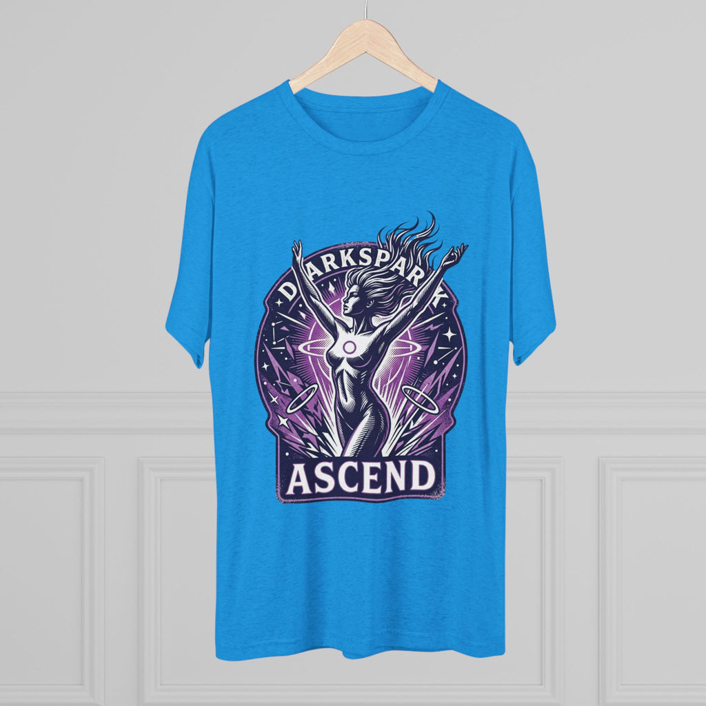 Power Runs Black PRB Ascend Space Goddess Tee — "Parkspark Ascend" Retro Sci‑Fi Graphic T-Shirt by Power Runs Black