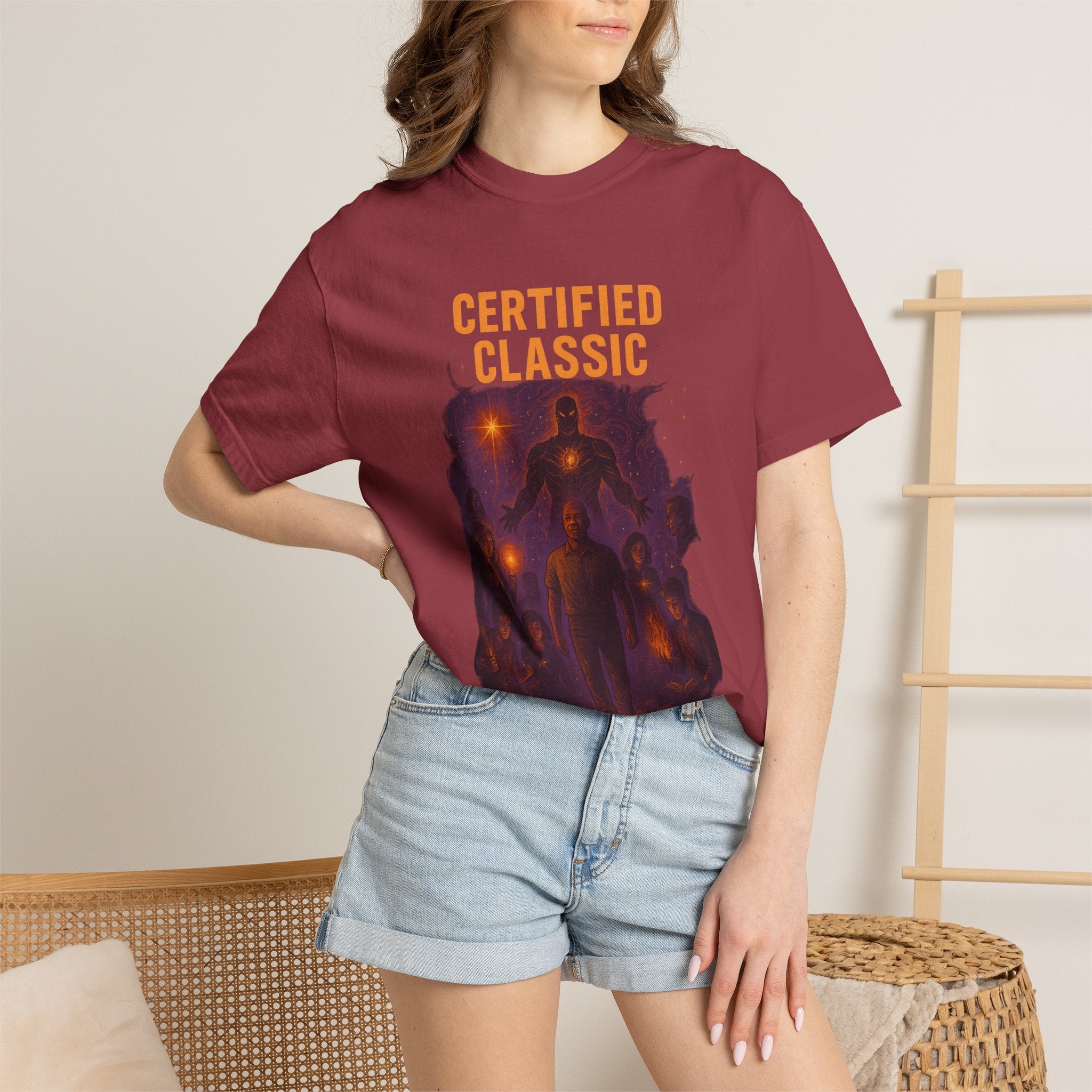 PRB Certified Classic shirt | Retro horror silhouette design by Printify