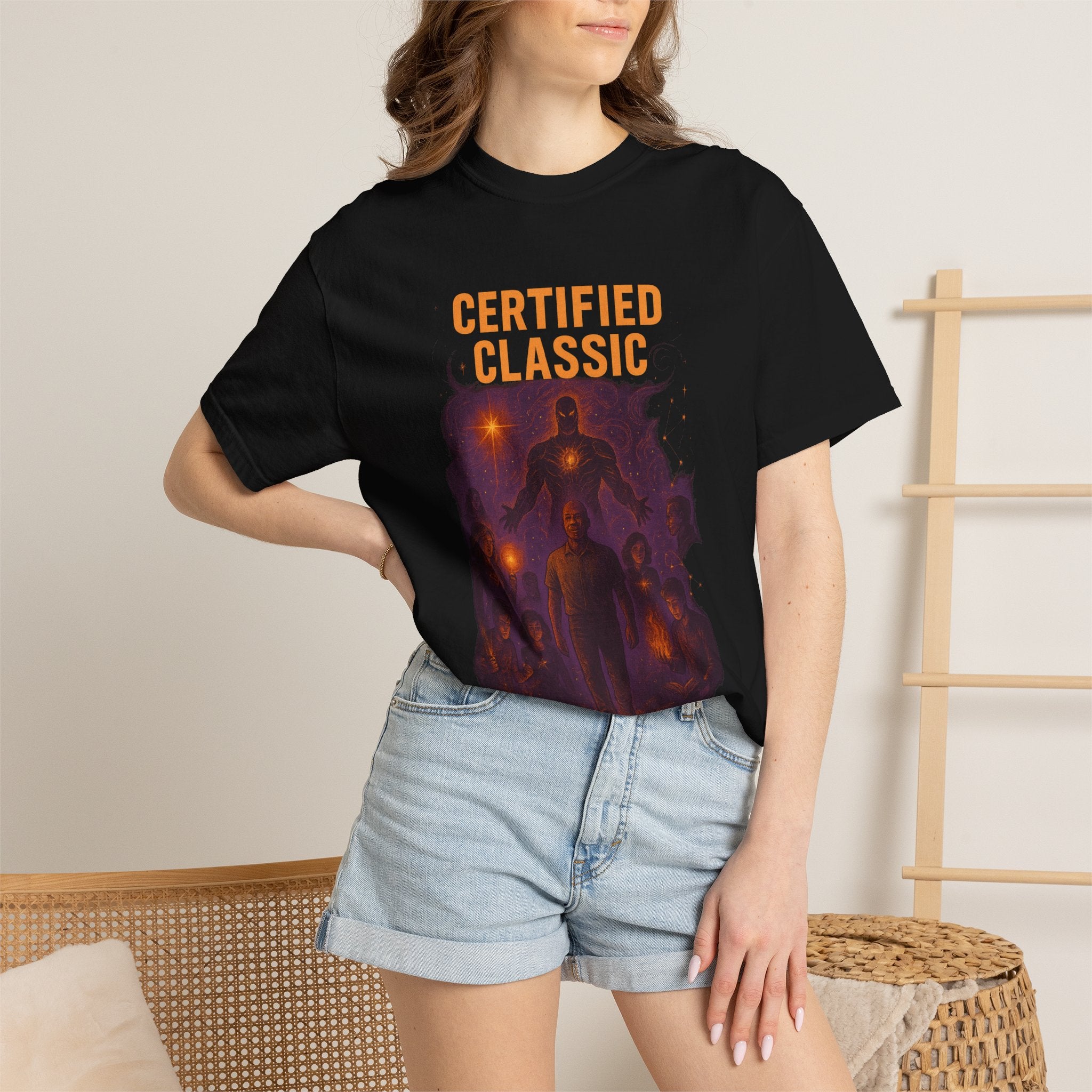 PRB Certified Classic shirt | Retro horror silhouette design by Printify