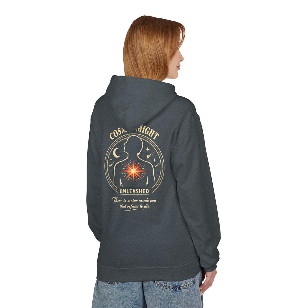 PRB Starforged Flex Cosmic Might Unleashed Hoodie — Unleashed Starburst Graphic Pullover by Power Runs Black
