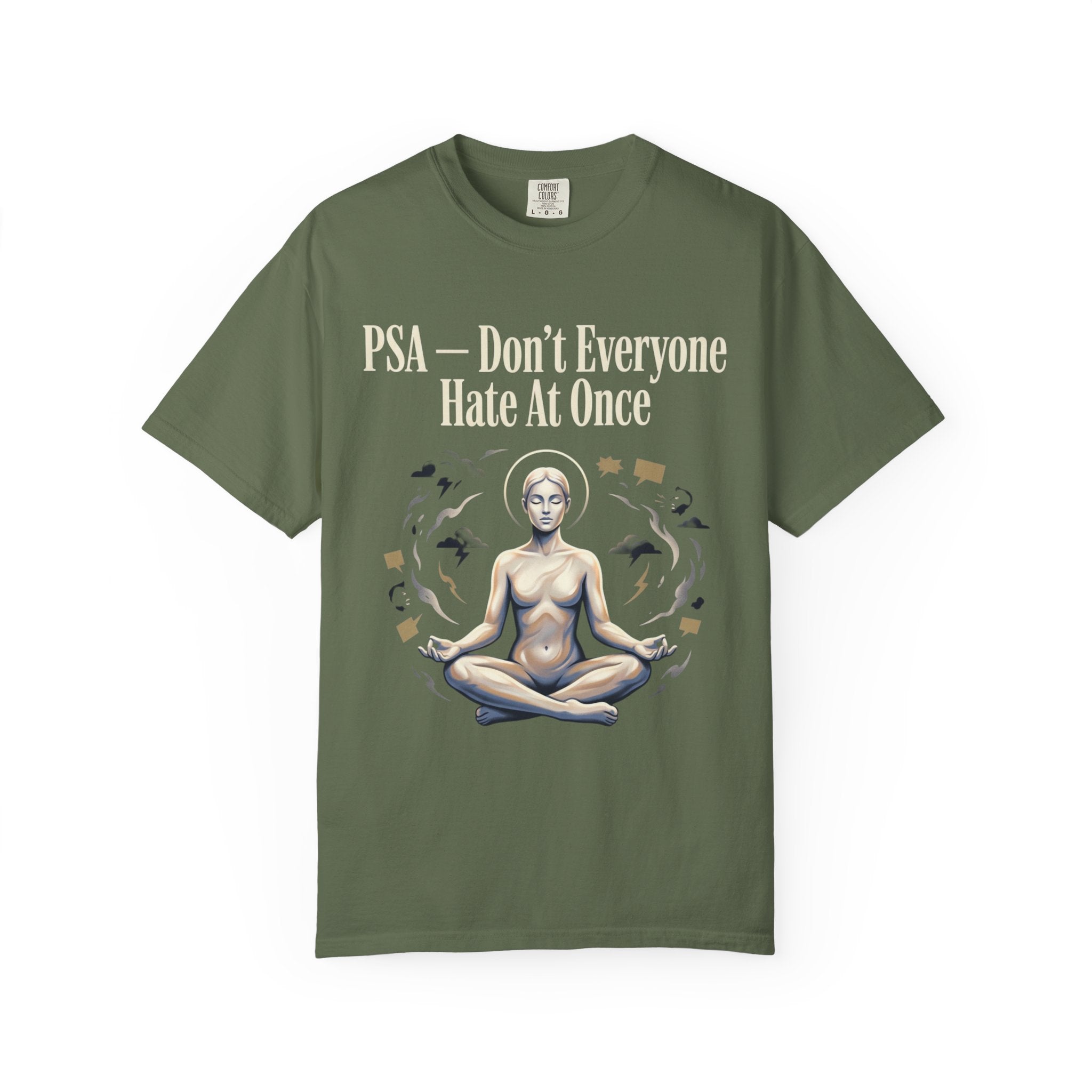 Meditation Goddess T-Shirt | Spiritual Yoga Tee by Printify