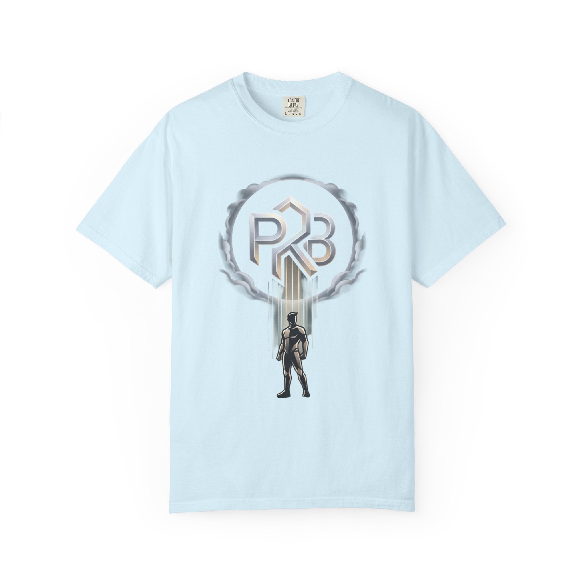 PRB Warrior Emblem Graphic Tee | Vintage Logo Shirt for Gamers & Fantasy Fans by Printify