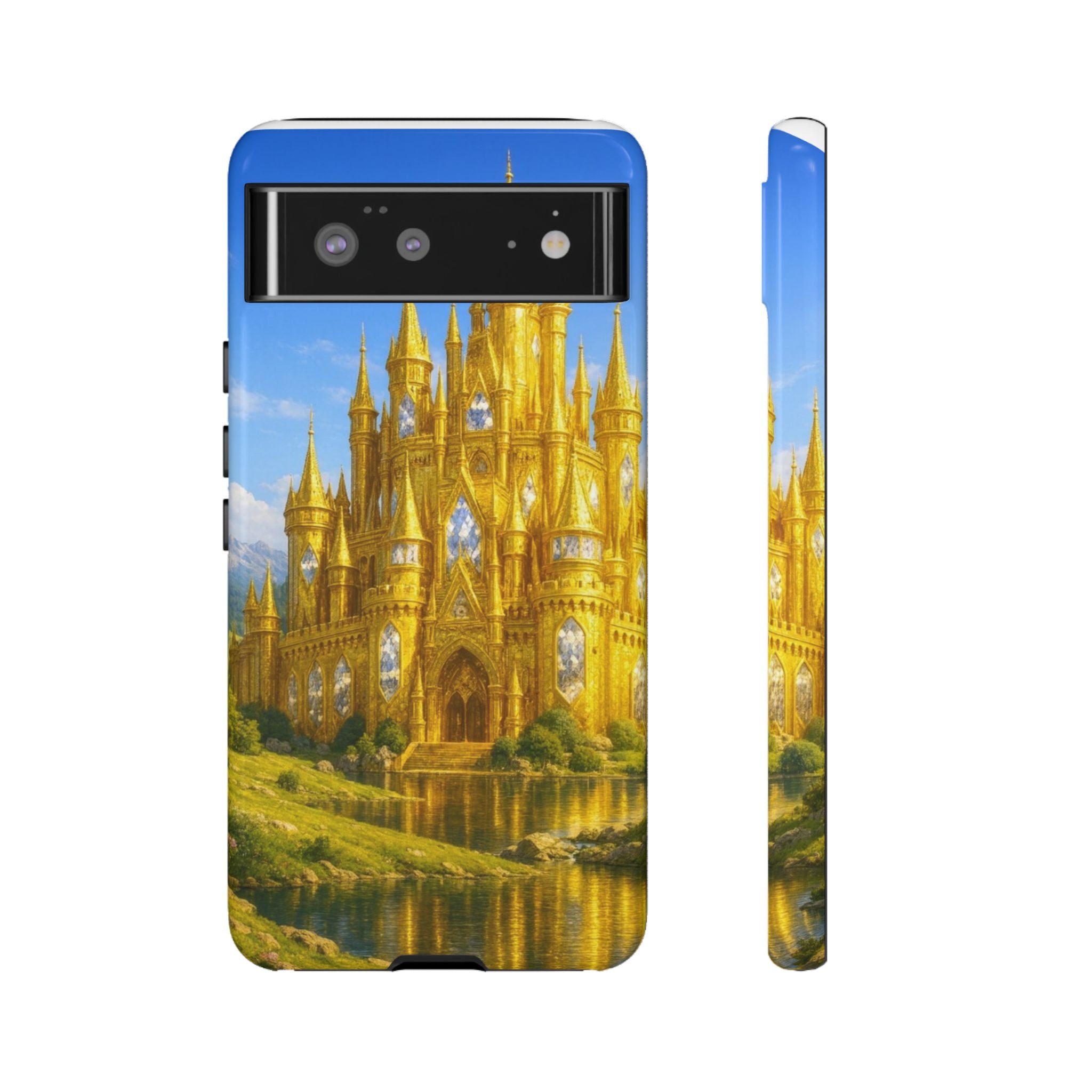 PRB Golden Castle iPhone Case | Fantasy Palace Phone Case by Printify
