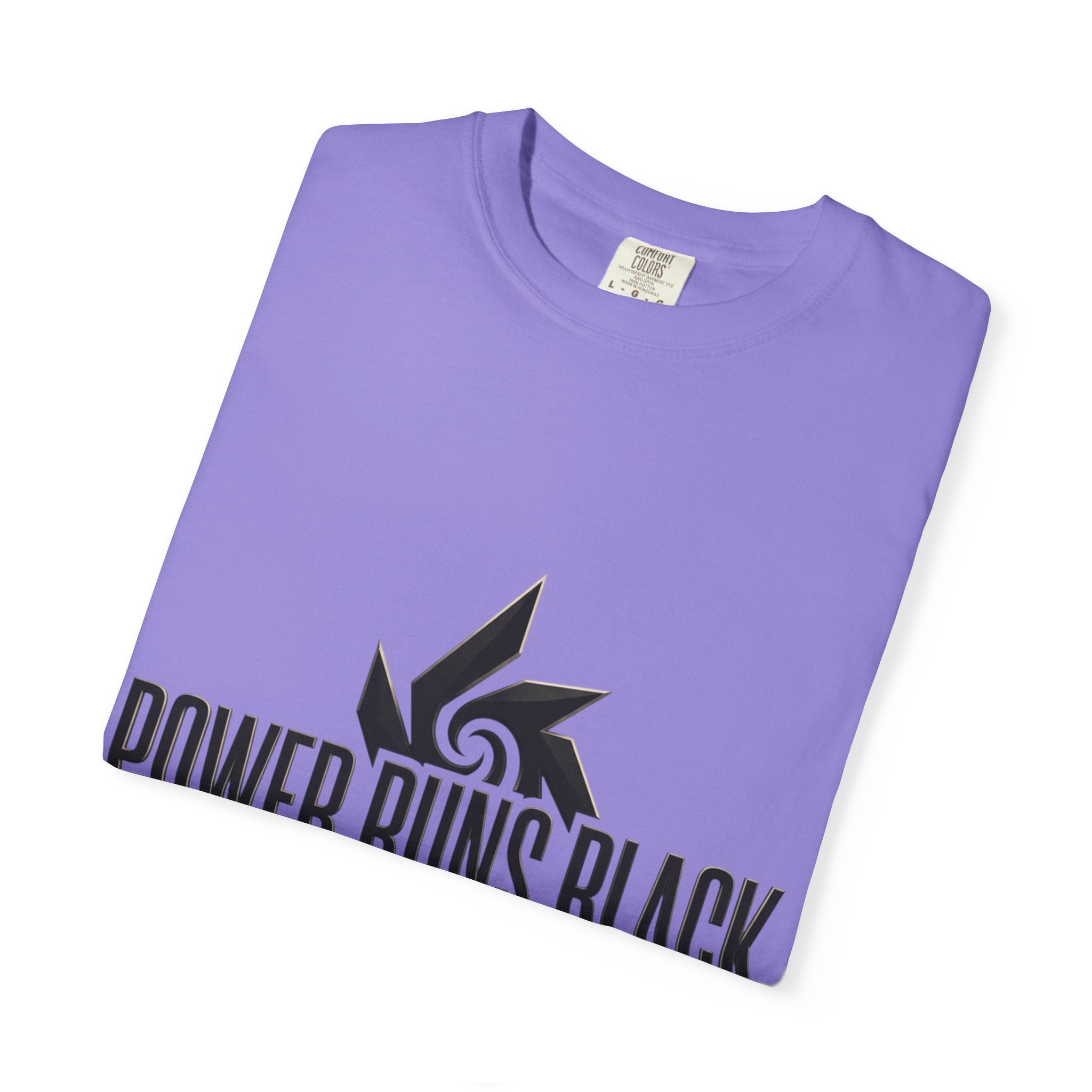 Power Runs Black PRB "Wear The Code" Mystic Shield T-Shirt — Geometric Sigil Graphic Tee by Printify