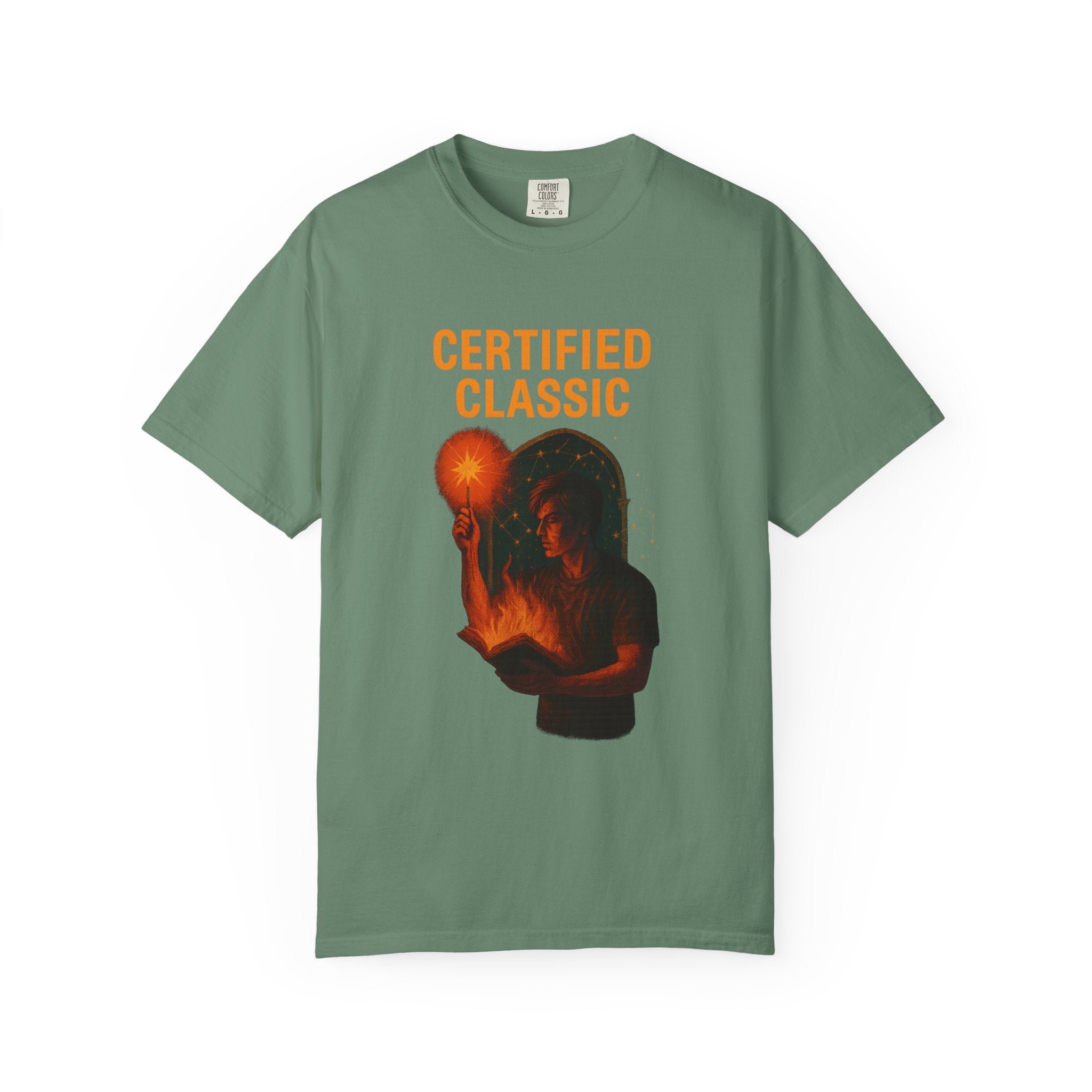 PRB Certified Classic head silhouette holding light bulb T-shirt | vintage inspired graphic tee by Power Runs Black