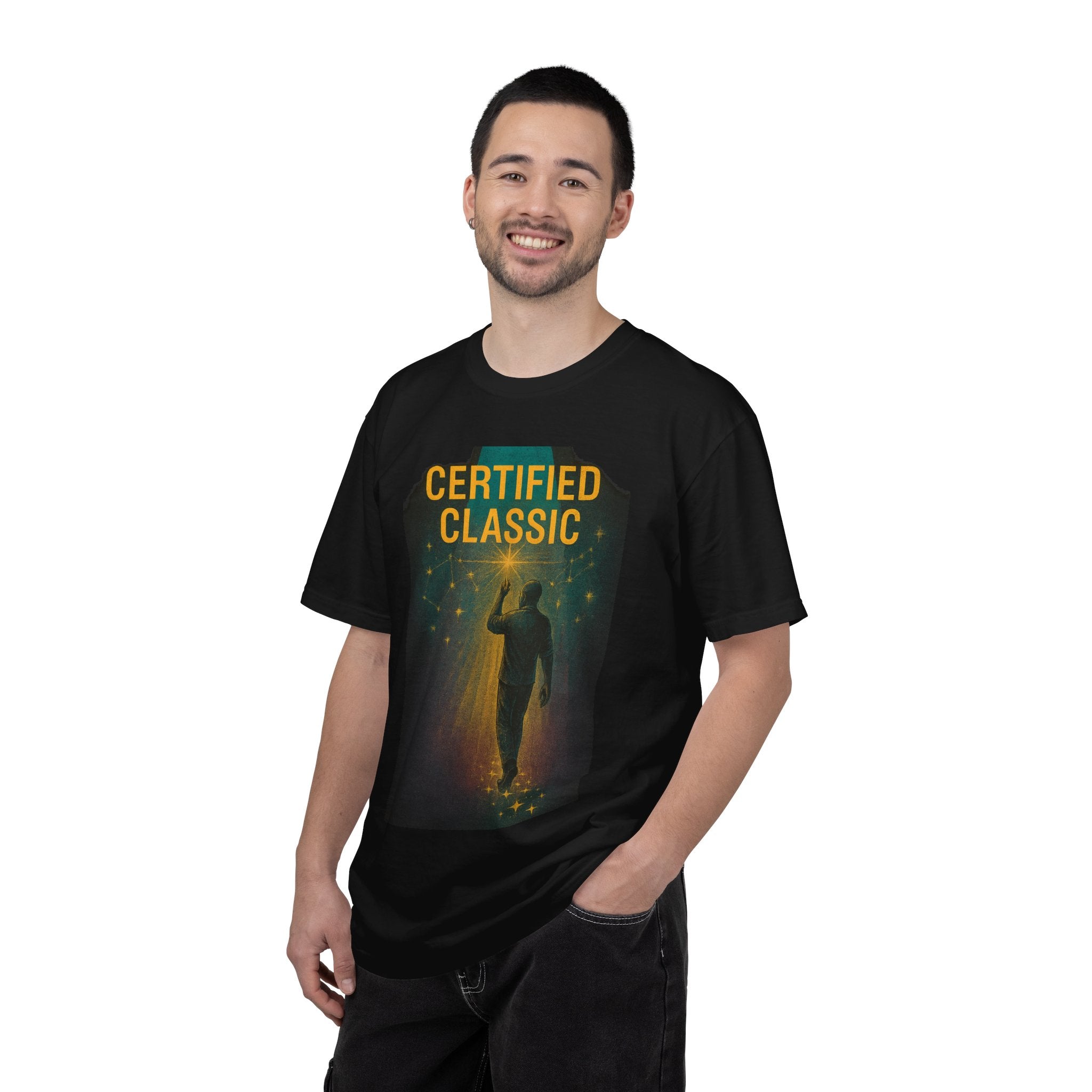 PRB Certified Classic T-Shirt – Vintage Silhouette Graphic Tee by Power Runs Black