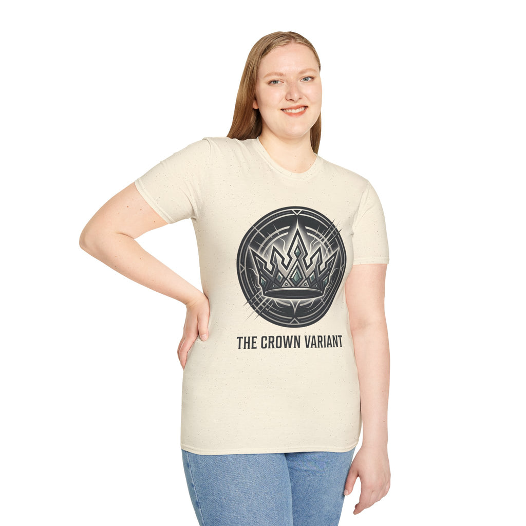 Power Runs Black PRB Crown Variant Graphic T-Shirt — The Crown Variant Emblem by Power Runs Black