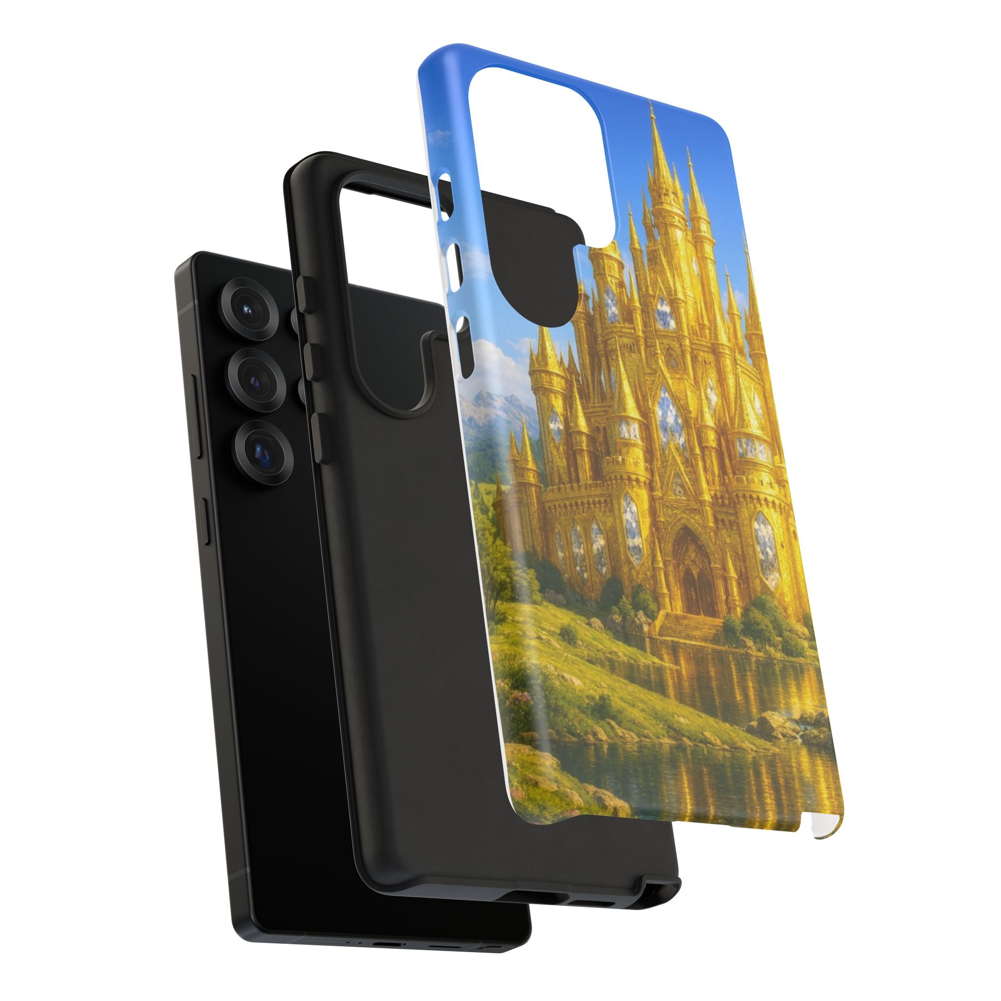 PRB Golden Castle iPhone Case | Fantasy Palace Phone Case by Printify