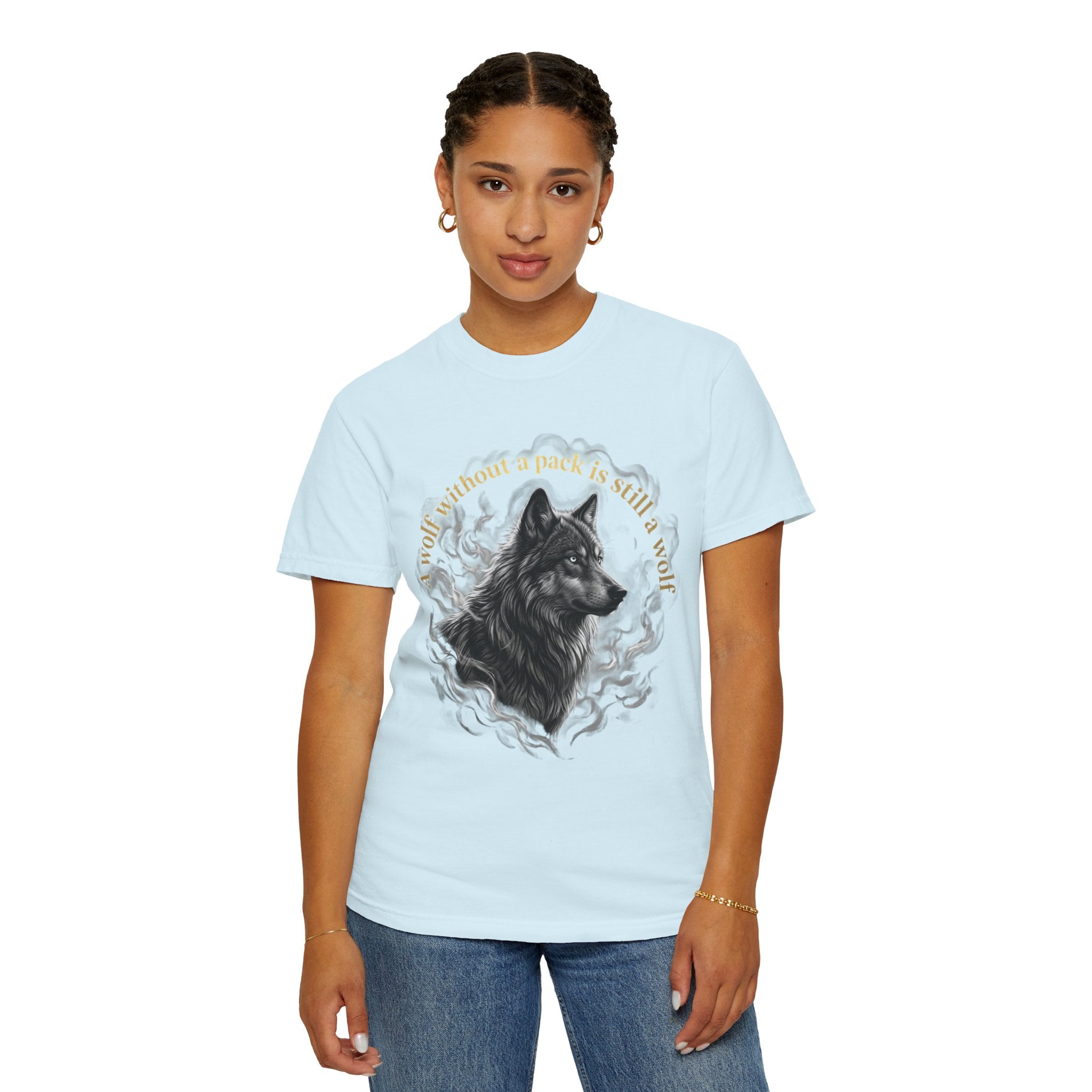 PRB Wolf Portrait T-Shirt — "You’ll Shoot Your Eye Out" Vintage Graphic Tee by Printify