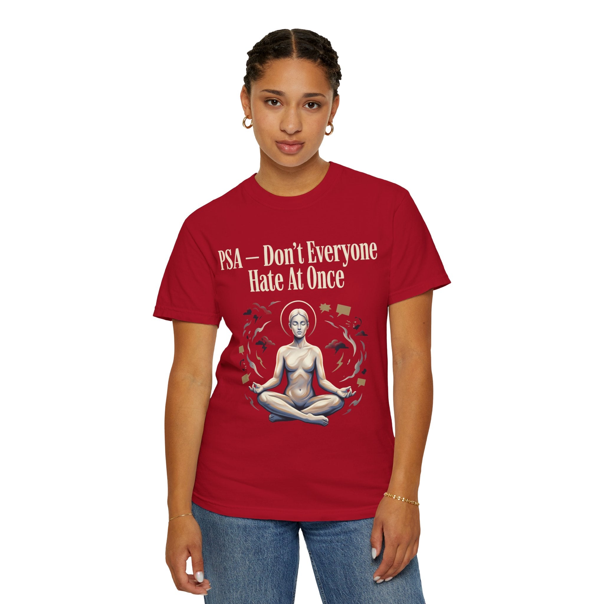 Meditation Goddess T-Shirt | Spiritual Yoga Tee by Printify