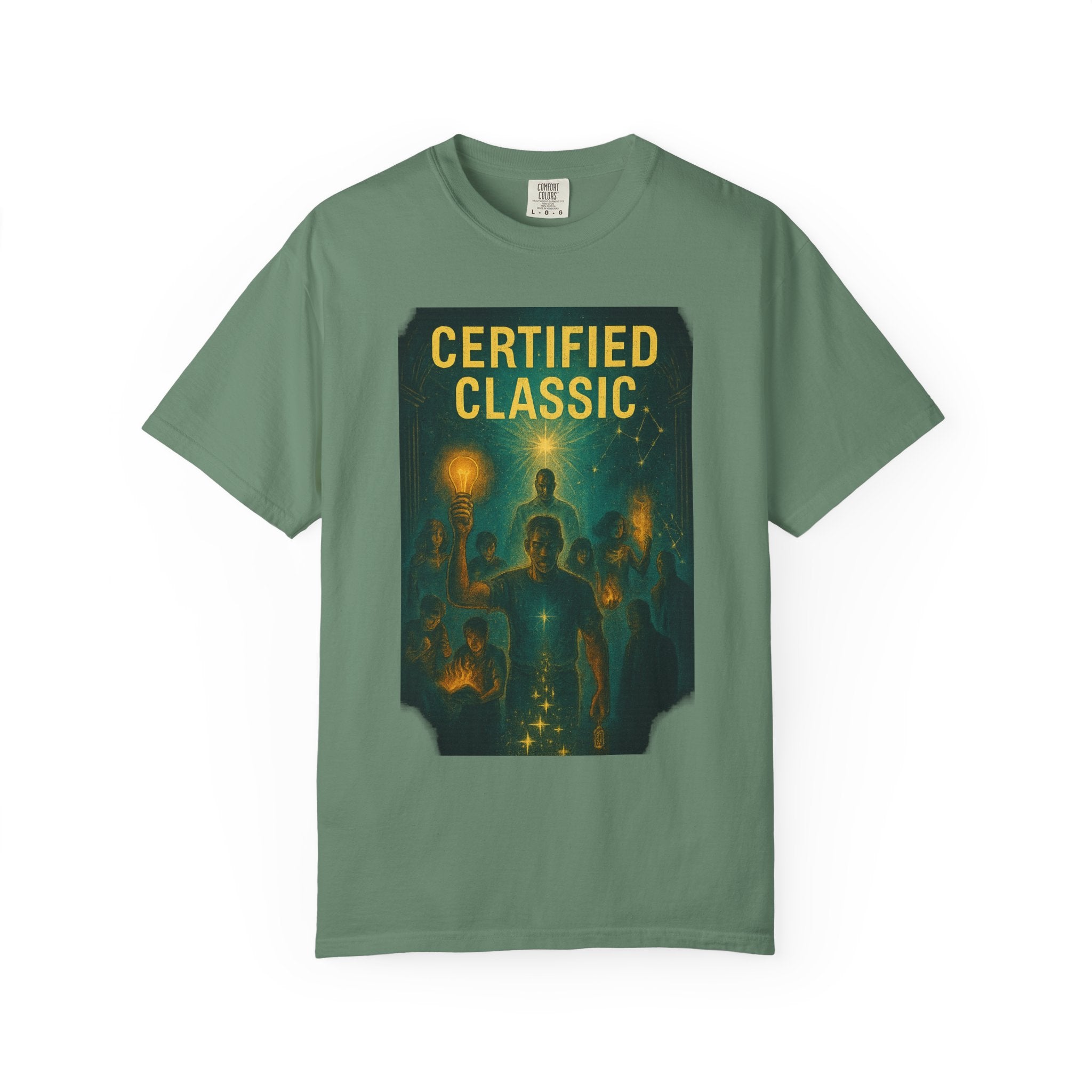 PRB Certified Classic T-Shirt — Vintage Lanterns Graphic Tee by Power Runs Black